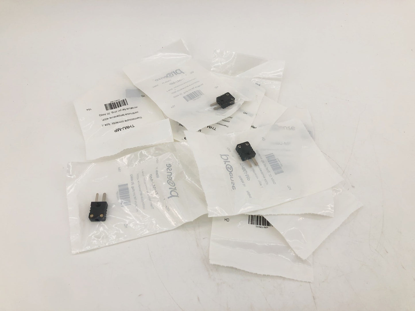 Lot of 10 New ProSense THMJ-MP Thermocouple Connectors Type J 40AWG To 20AWG