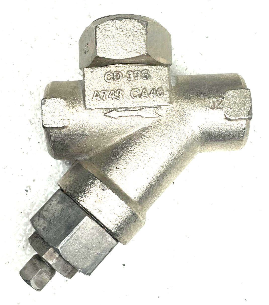 ARMSTRONG CD-33S Disc Trap 1/2" NPT 600-Psi w/ Integral Strainer with Blowdown