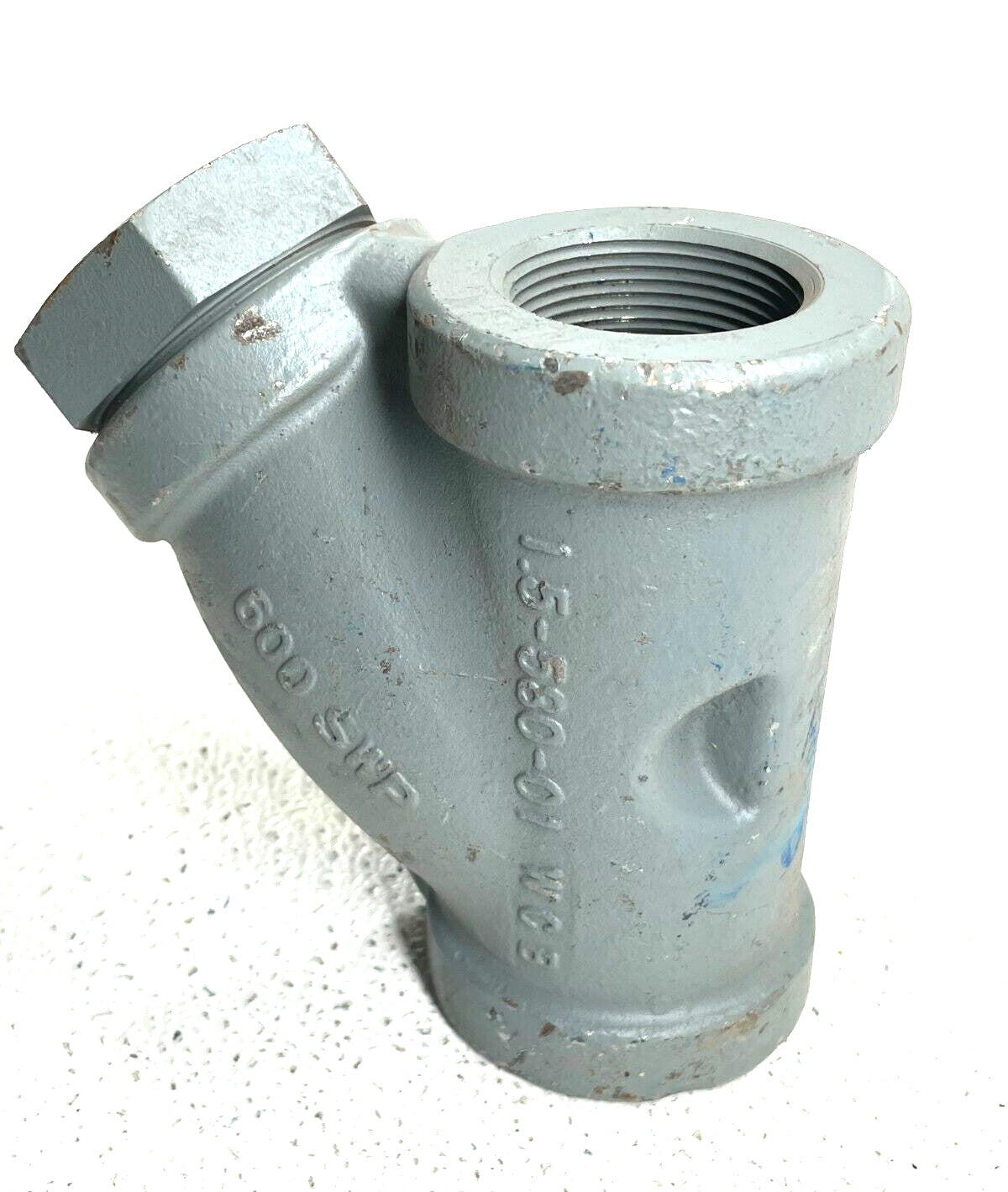 MUELLER Wye Y Strainer 1-1/2" NPT Class 600 / 1480 Psi WOG / 1/16" Perf. Screen