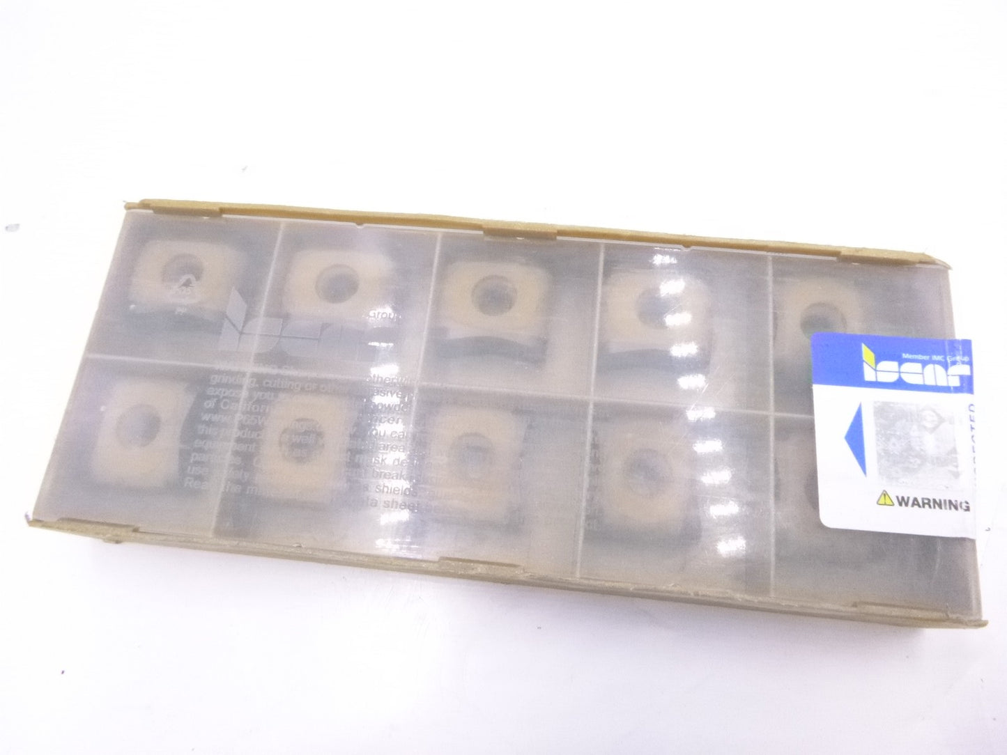10 Pack Iscar Carbide Milling Insert LNAT 190941-TN1498 IC5400