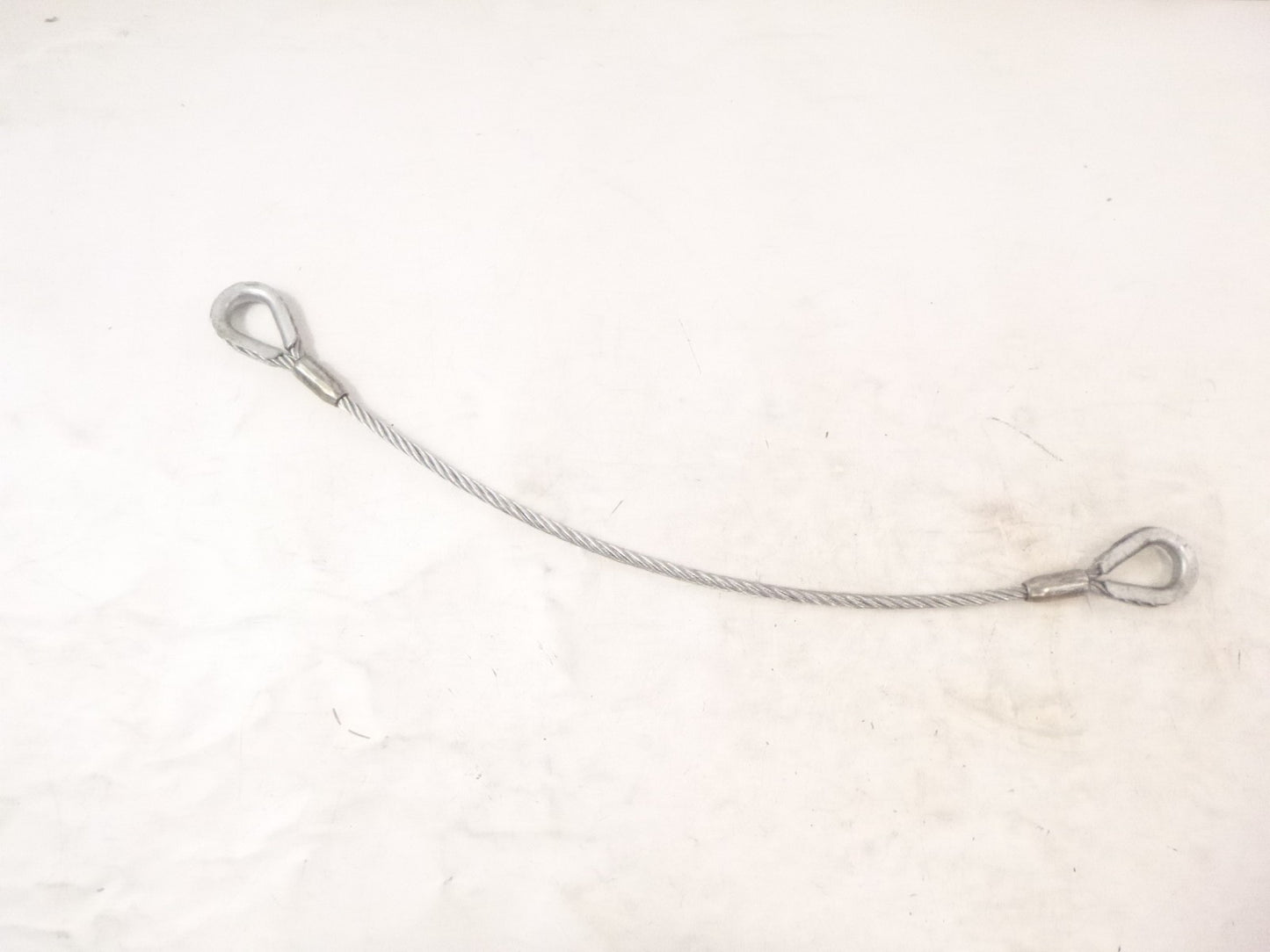 1/2" x 32" Galvanized Steel Cable Sling with Thimble Loop on Each End