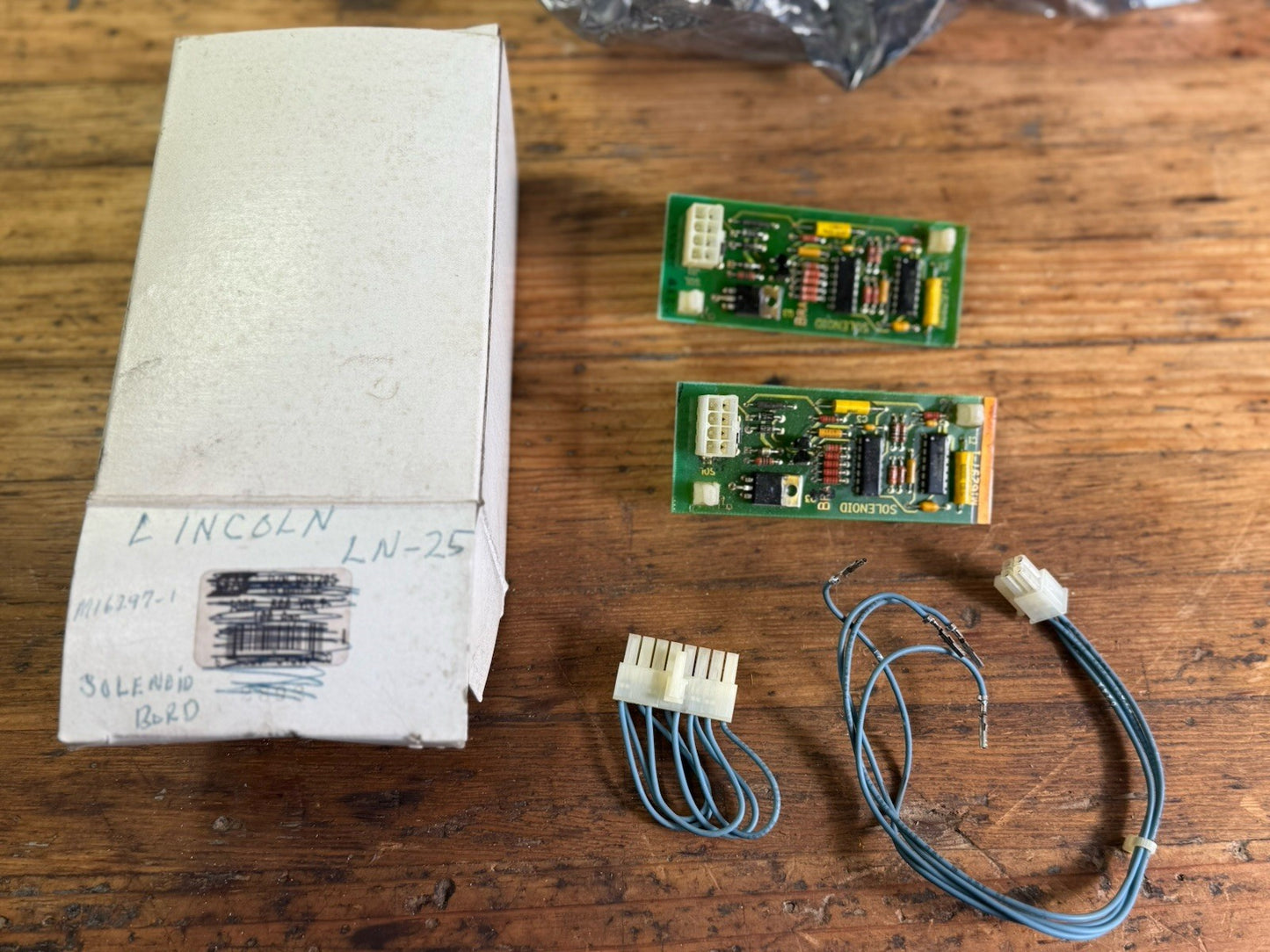 NEW M16297-1 Lincoln Welder ARC SOLENOID PC BD ASBLY