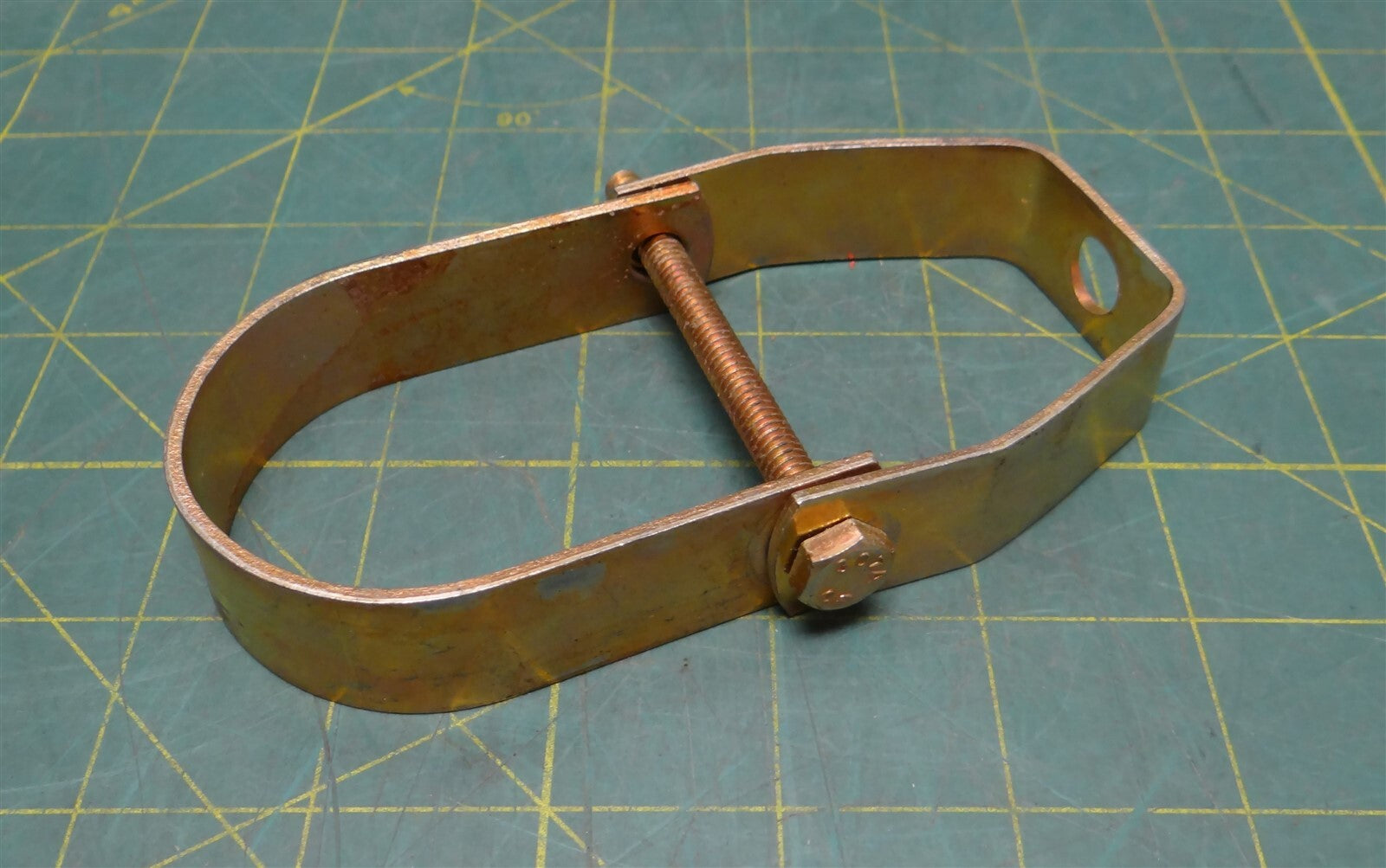 2" Zinc Plated Steel Clevis Hanger, 5" Length, 3-1/4" Width, 7/8" Height