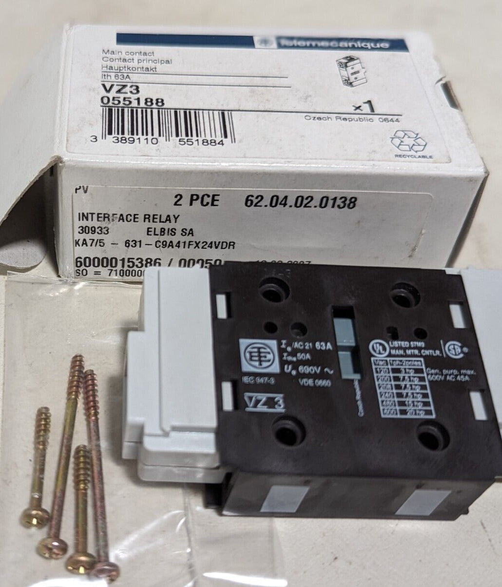 Telemecanique VZ3 055188 main contact