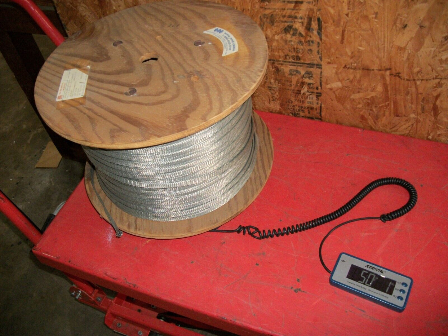 1000 FT ROLL OF TINNED COPPER STRAND 1/2 PART NUMBER QQB575R36T0500 STR-48-11-36