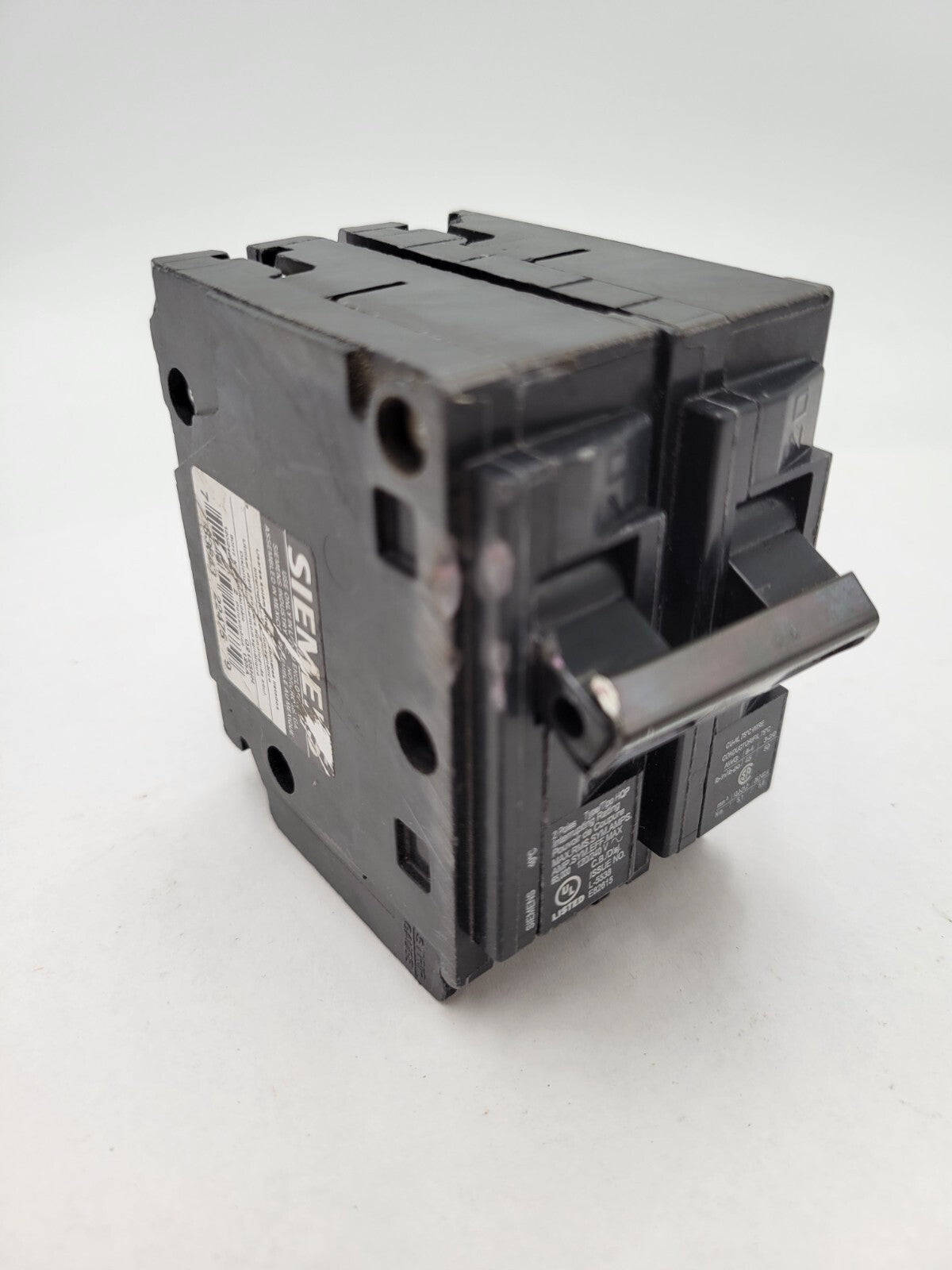 Siemens Q2125HH Plug-In Circuit Breaker 125A 120/240V 2P 1PH Type HQP 125 AMP