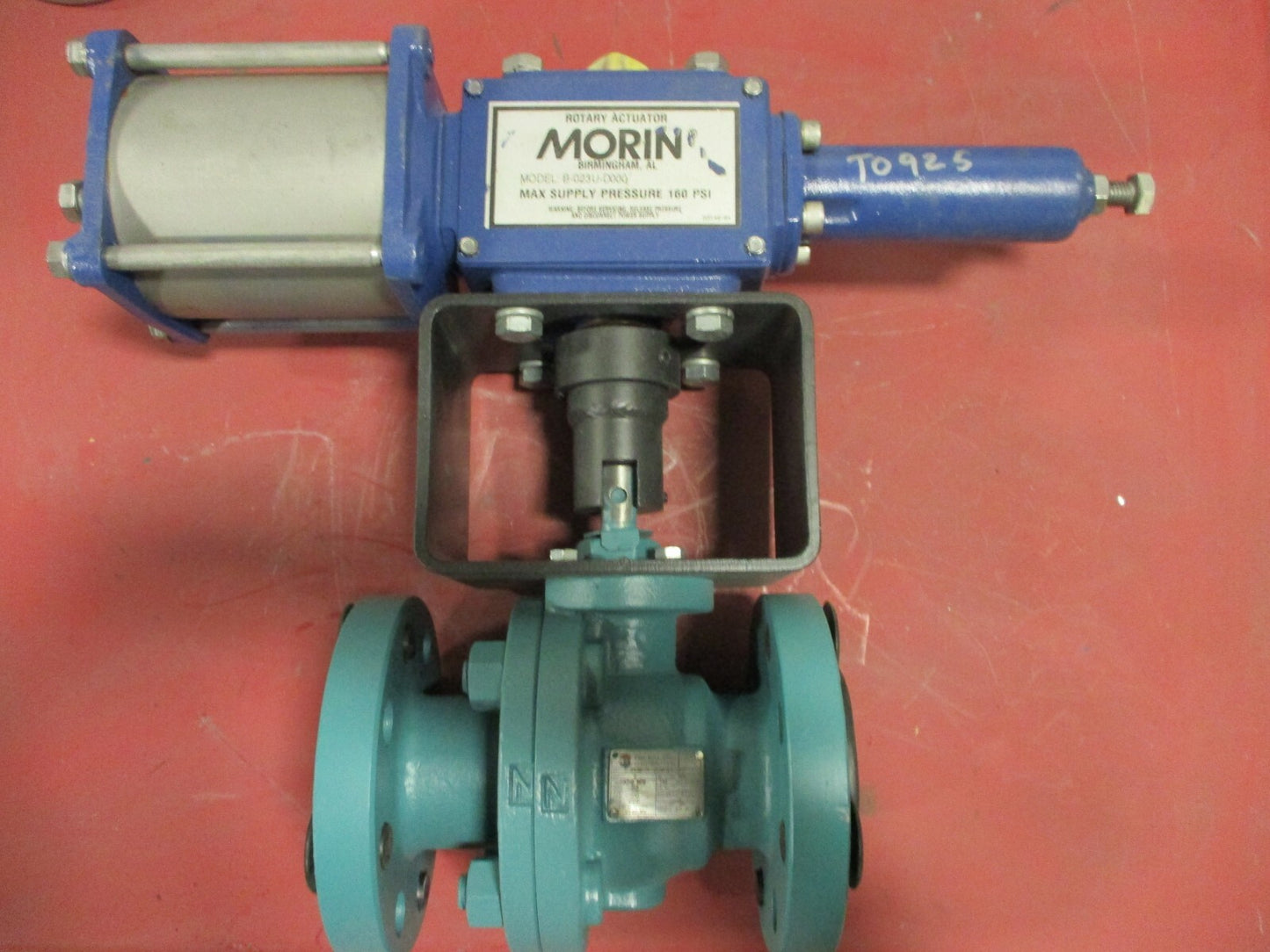 PBV 6430 Ball Valve 2" 300 Flanged Full Port w/ Morin Actuator B-023U-D.000
