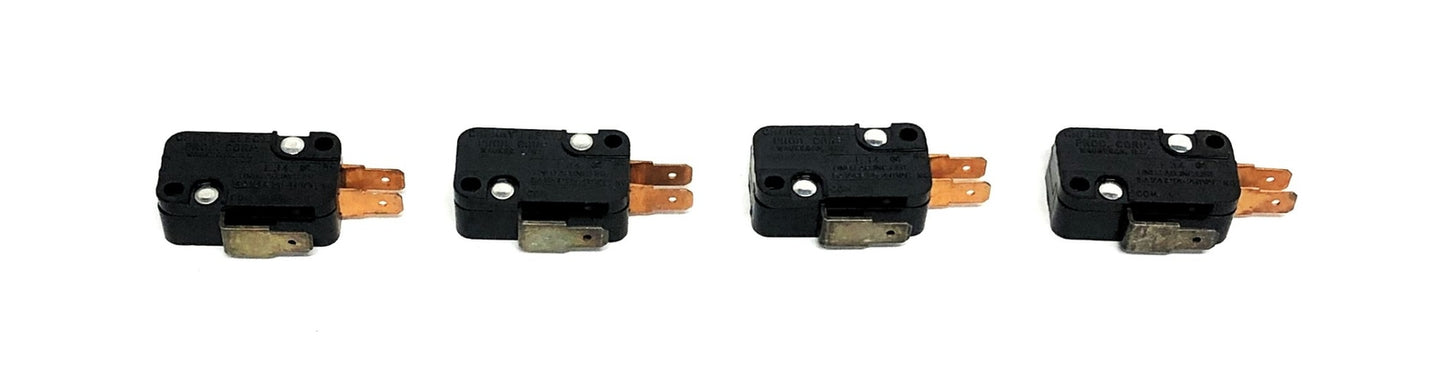 Cherry 15A 1/2HP 125-250VAC Micro Switch E34-00AX [Lot of 4] NOS