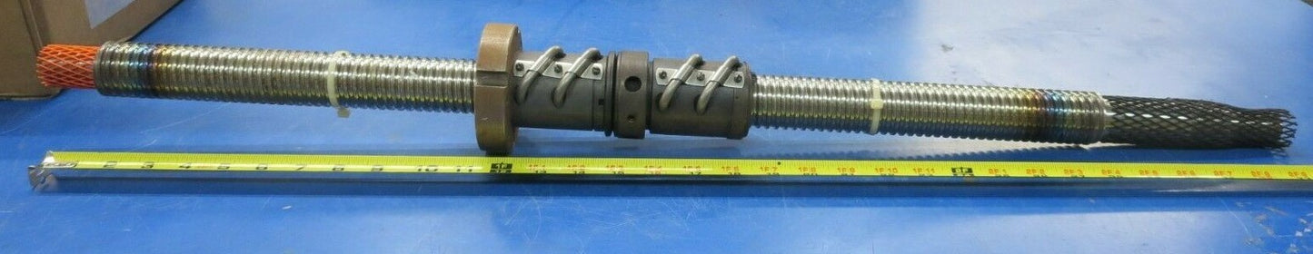 Warner Electric, Series "R", Ball Bearing Screw/Shaft Assembly, Length 34"