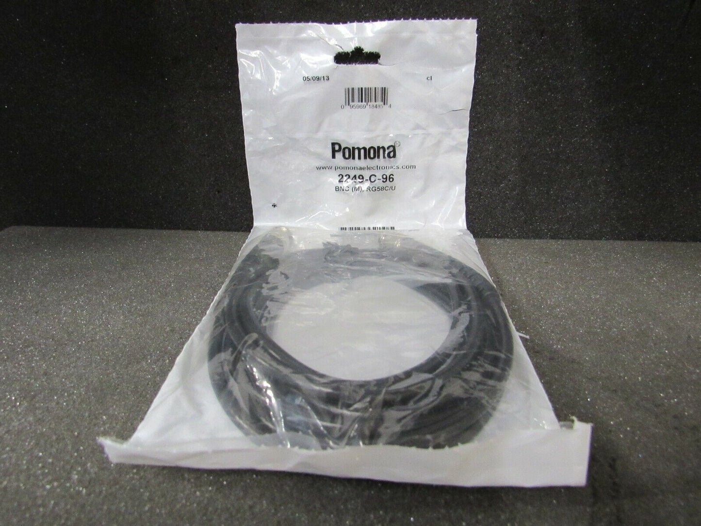 Pamona 2249-C-96 RF/Coaxial Cable Assembly, BNC Male Plug to BNC Male Plug