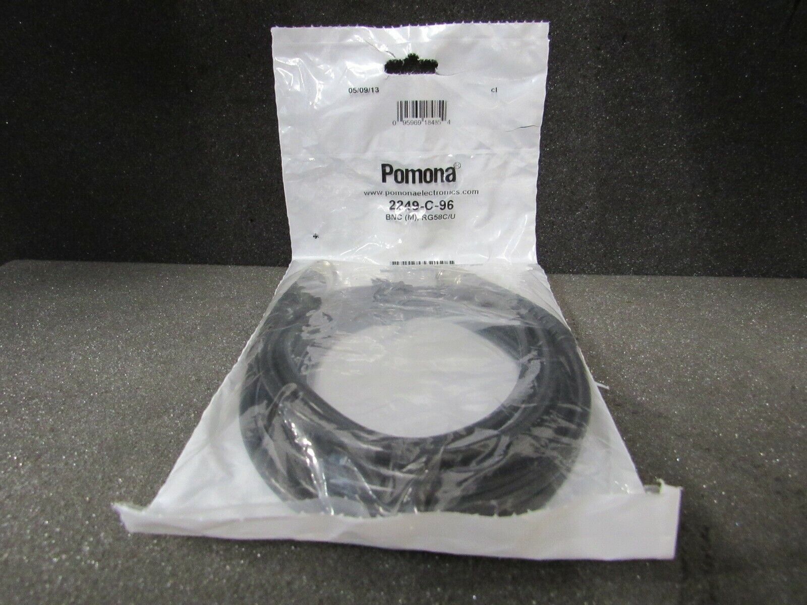 Pamona 2249-C-96 RF/Coaxial Cable Assembly, BNC Male Plug to BNC Male Plug