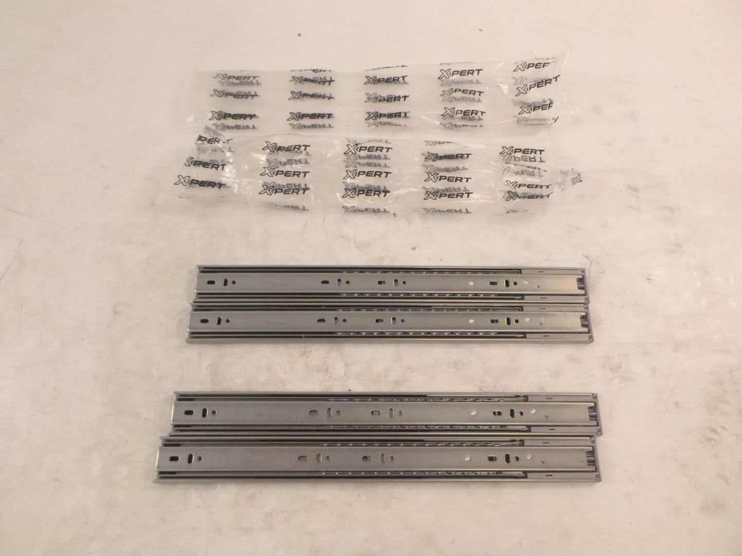 2 Pair Xpert 18-40" x 1-3/4" Heavy Duty Ball Bearing Drawer Slides Soft Close