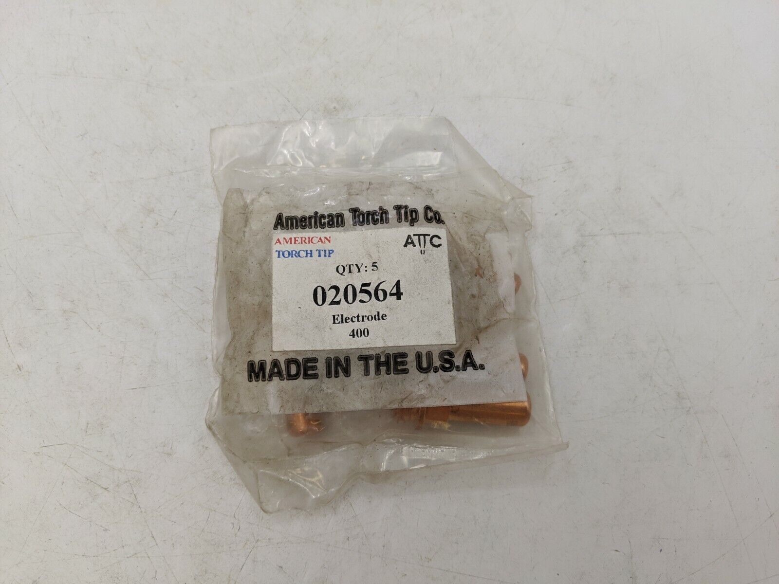 5 Pcs American Torch Tip ATTC 020564 Electrode Plasma Cutting Torch Consumable