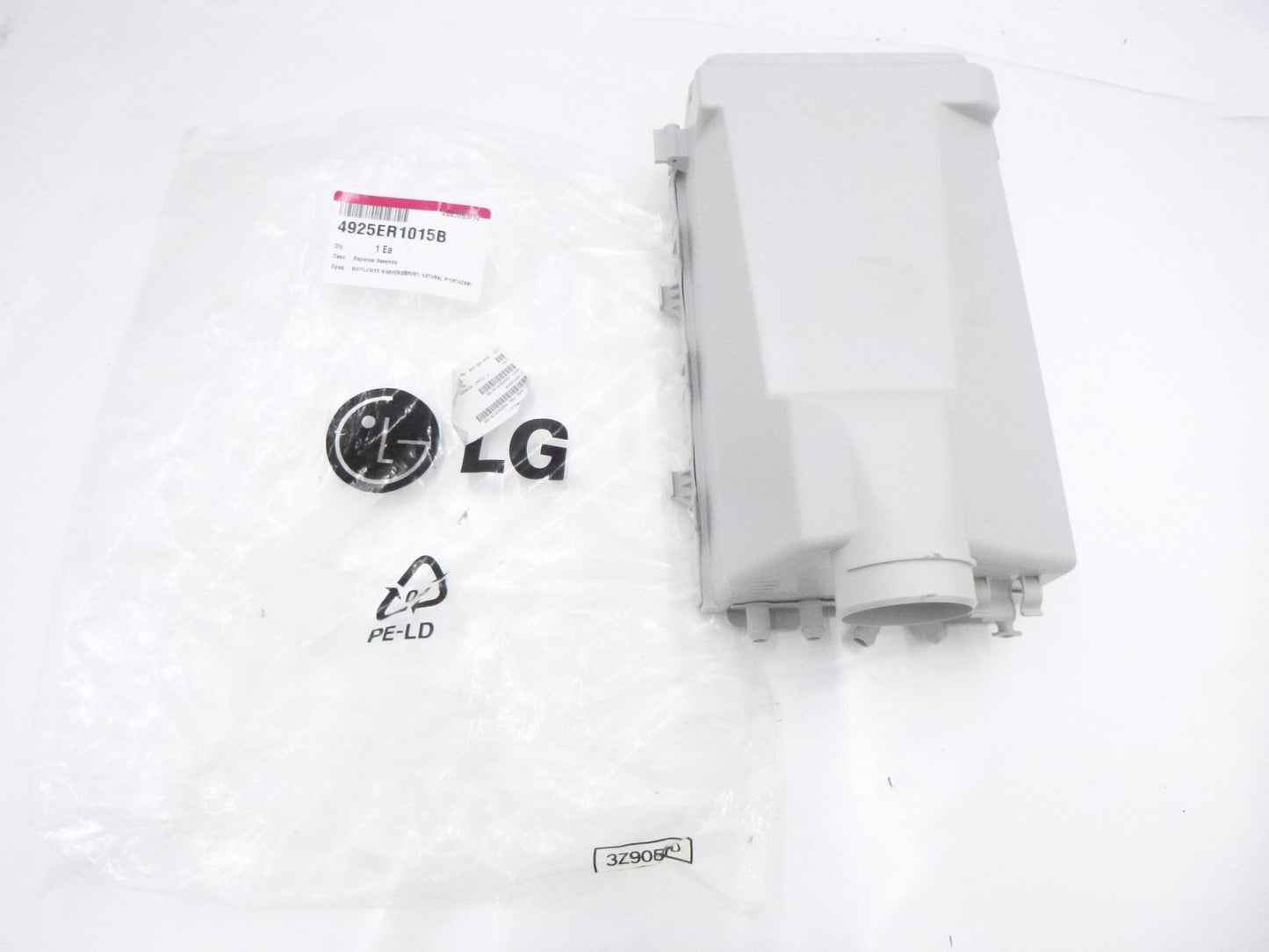 Genuine OEM LG 4925ER1015B Washing Machine Dispenser Housing Assembly