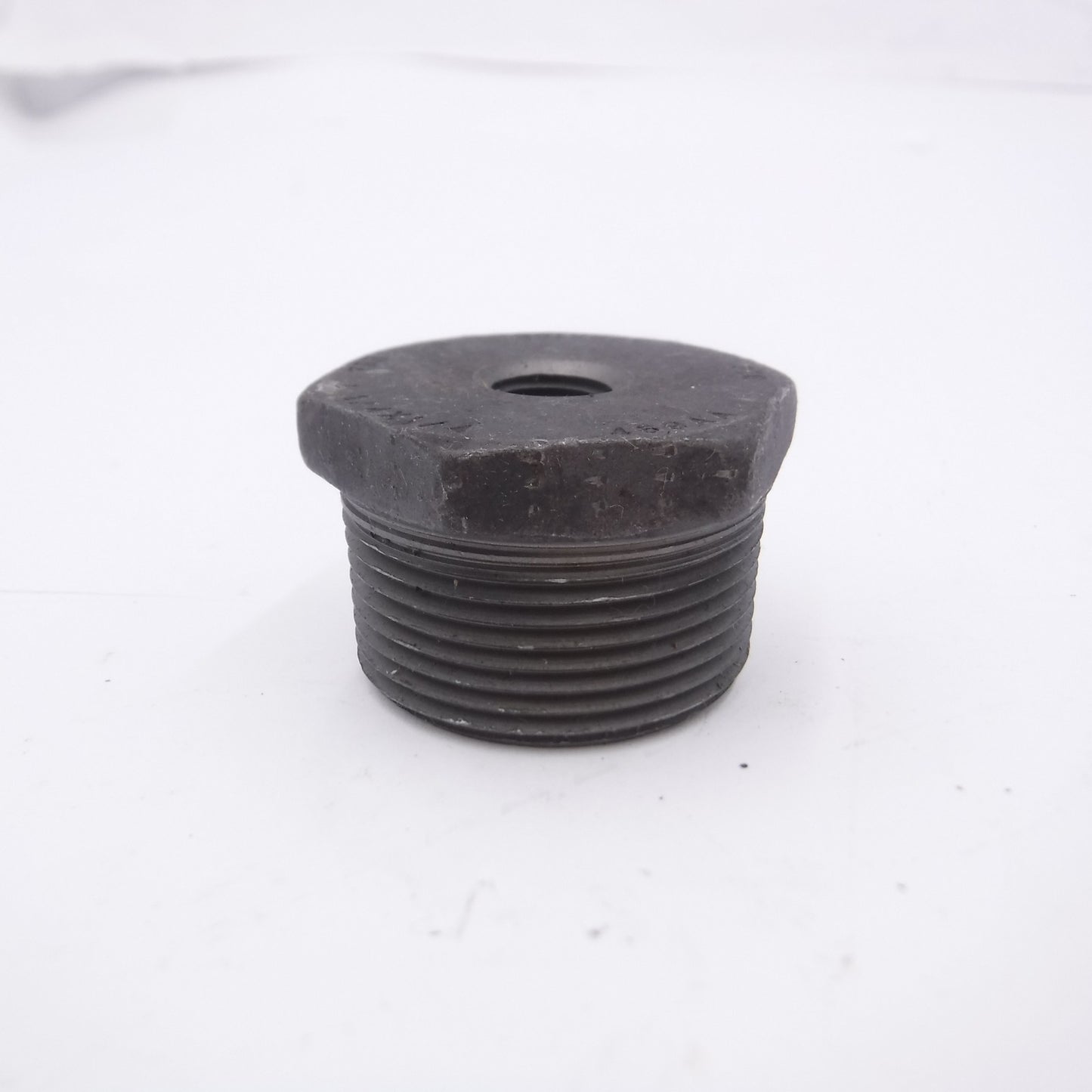 1-1/4" x 1/4" Black Malleable Iron Reducer Bushing 469AA