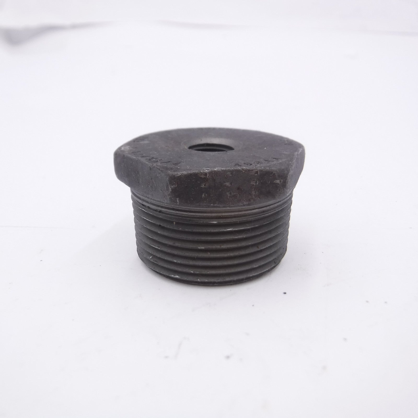 1-1/4" x 1/4" Black Malleable Iron Reducer Bushing 469AA