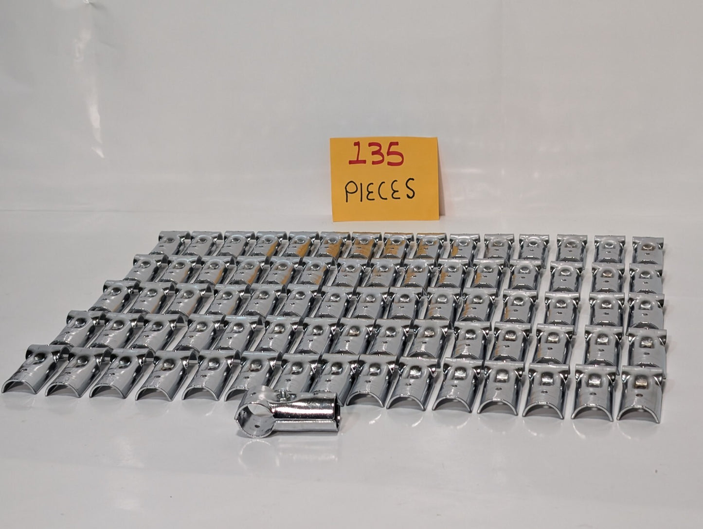 (135) T Pipe Clamp Connector Tee Clamps Halves