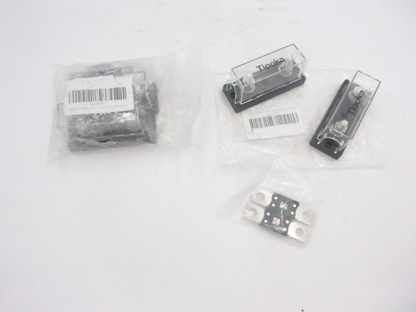 4 Pack Tiooka Mega Fuse Holder 5/16" Studs With Protective Plastic Cover
