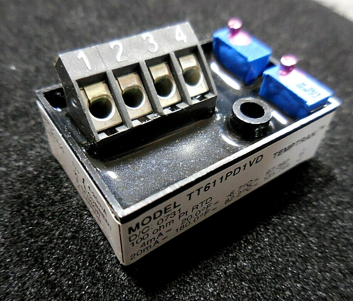 Minco TT611PD1VD RTD Transmitter/ Temperature Sensor (8.5-35VDC, 4-20mA, 100Ω)