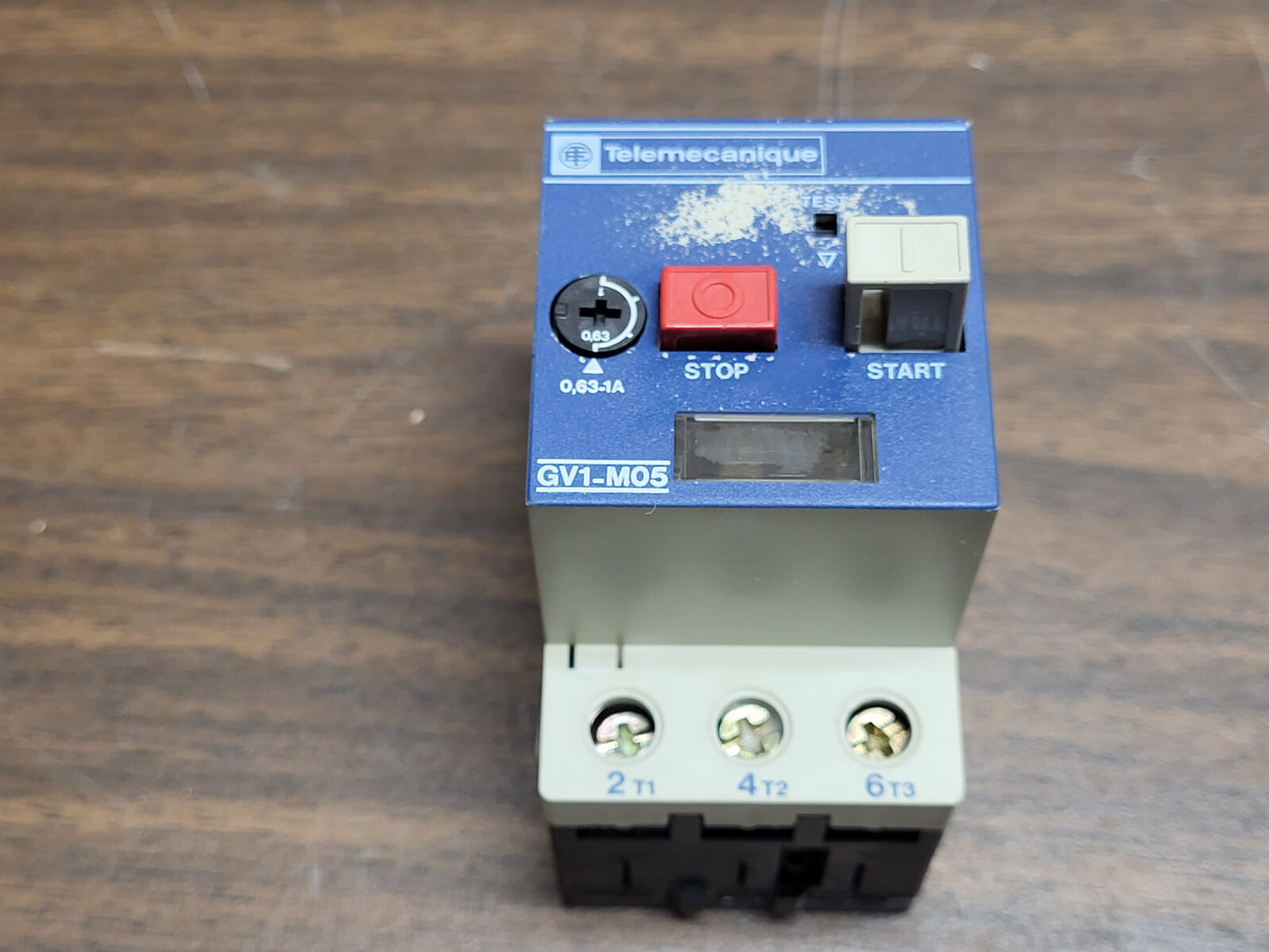 TELEMECANIQUE GV1-M05 MANUAL STARTER .63-1AMP 660 VOLT MOTOR CIRCUIT BREAKER NEW