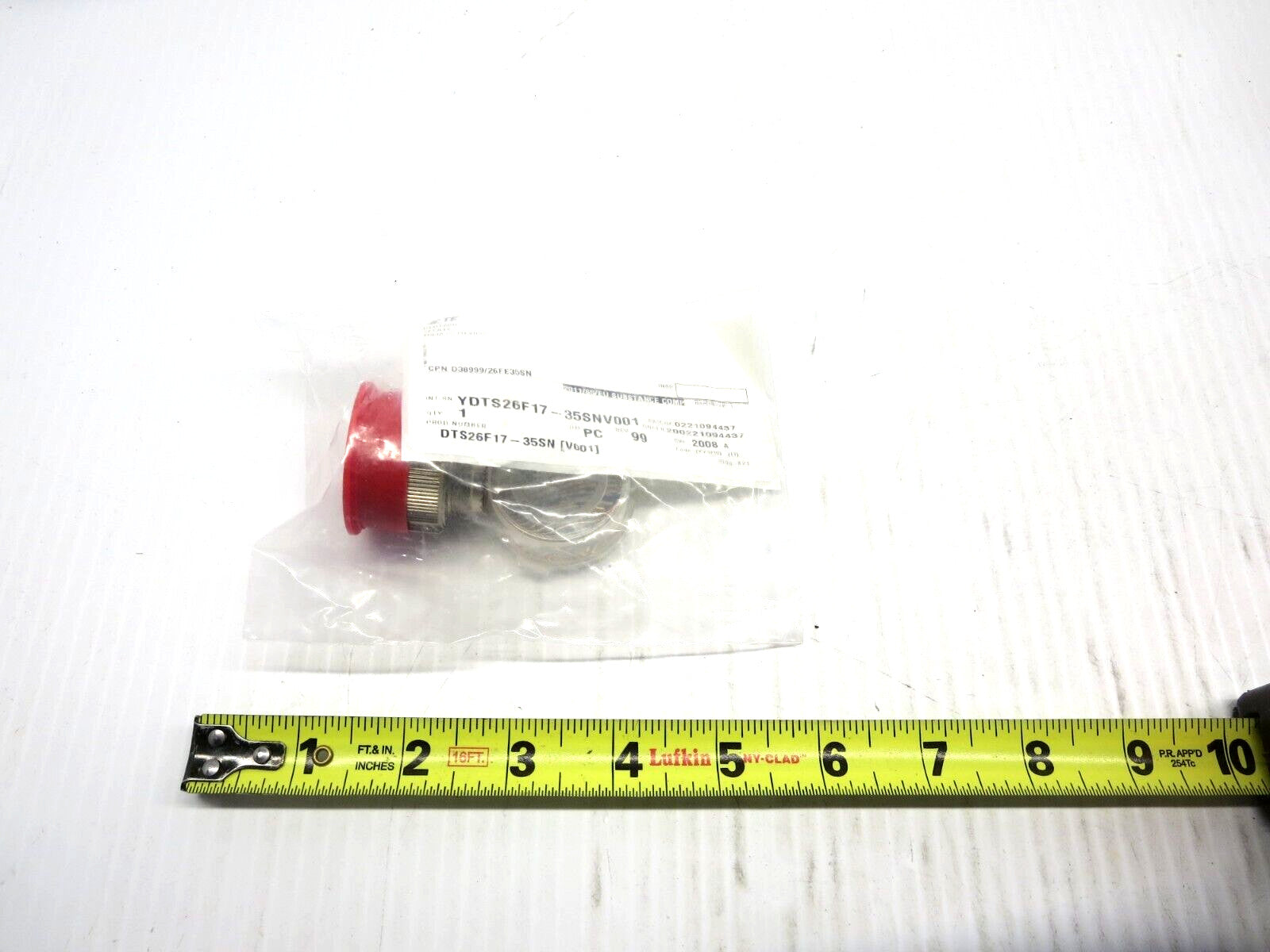Deutsch YDTS26F17-35SNV001 Connector Circular 55 Position Panel Mount W/Pins NEW