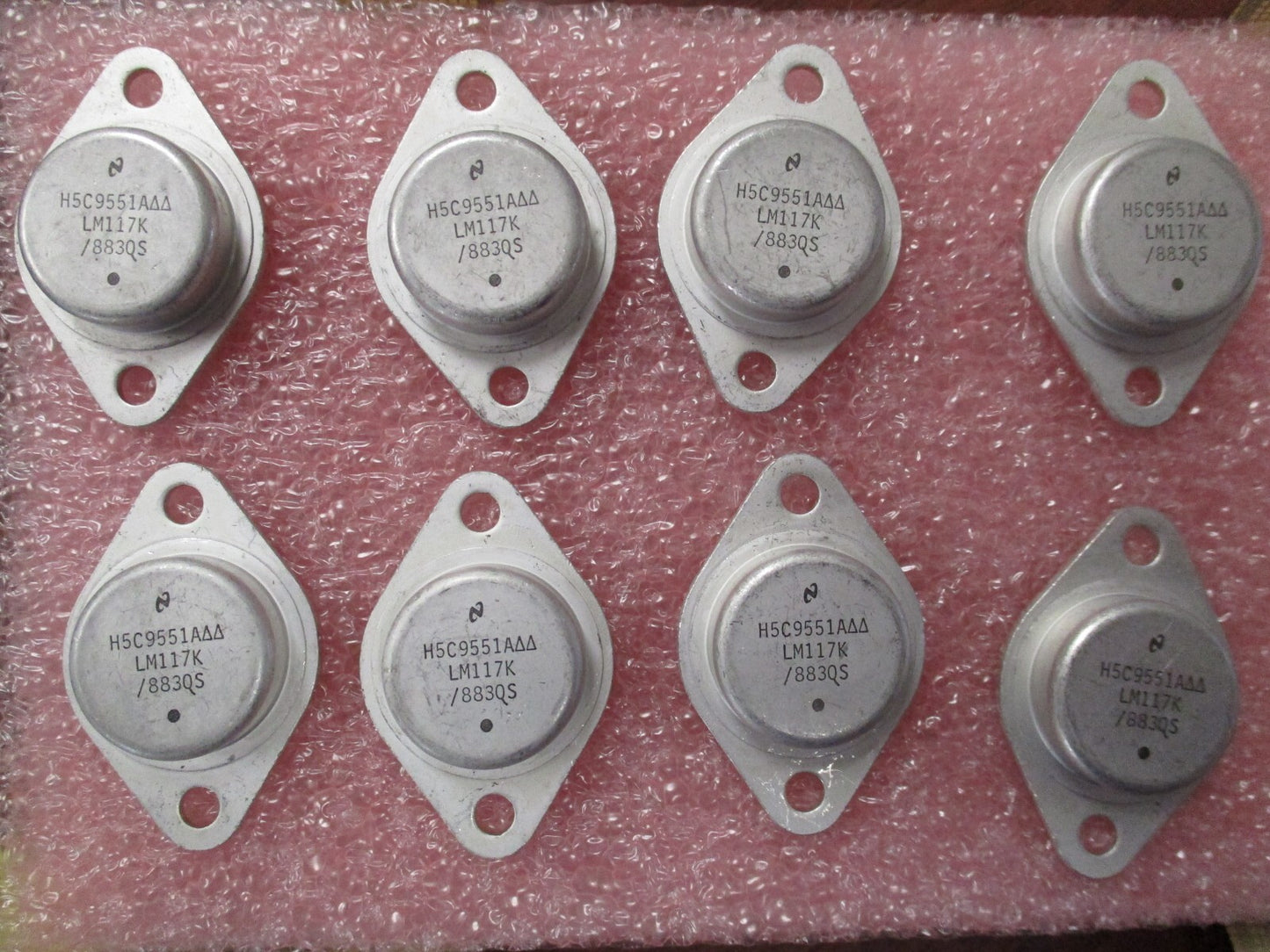 National LM117K/883QS, H5C9551A Linear Voltage Regulators IC Transistor Lot of 8