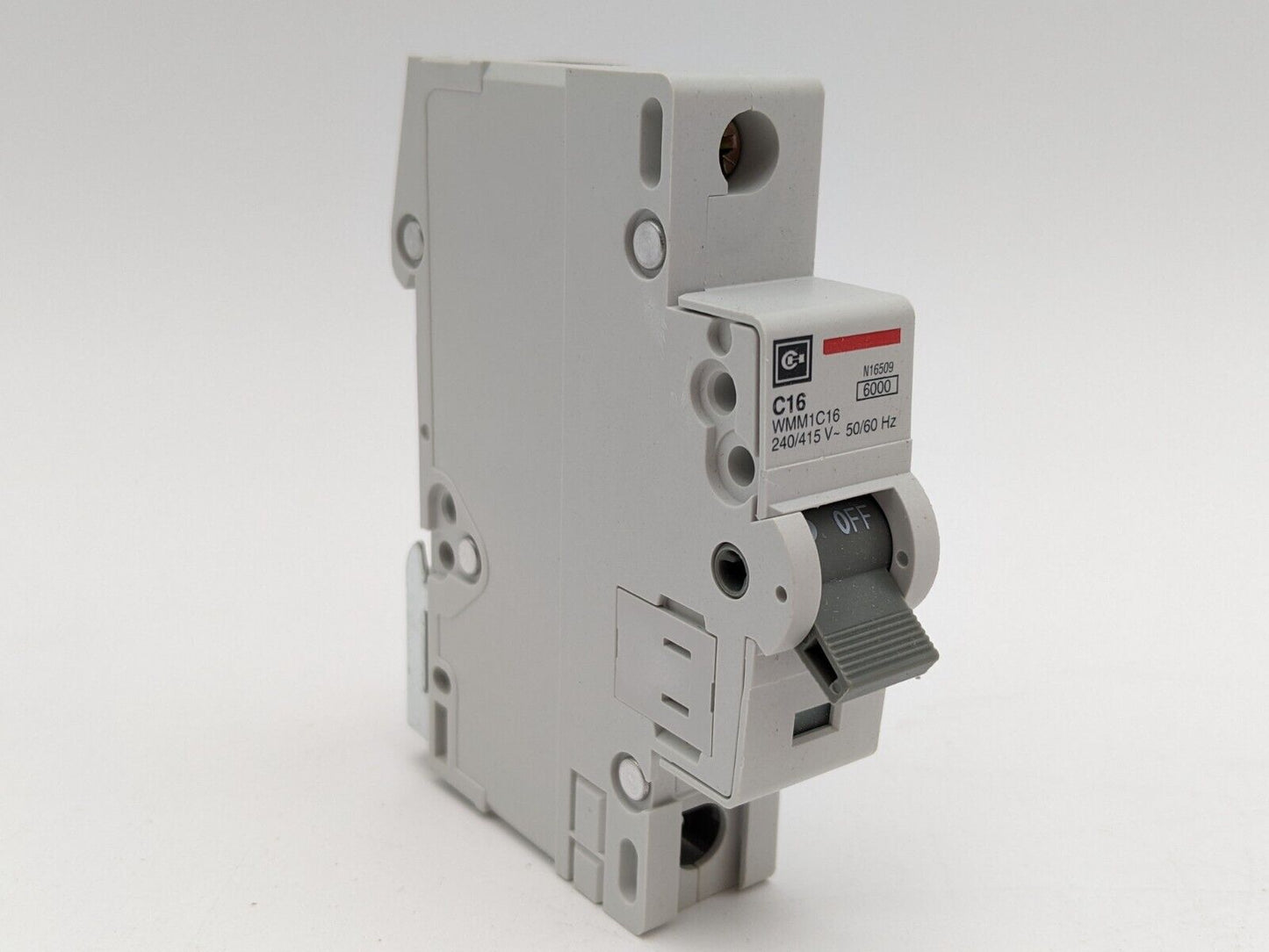 Cutler Hammer	WMM1C16 Miniature Circuit Breaker 16 Amp 1 Pole 6kA 240/415 VAC