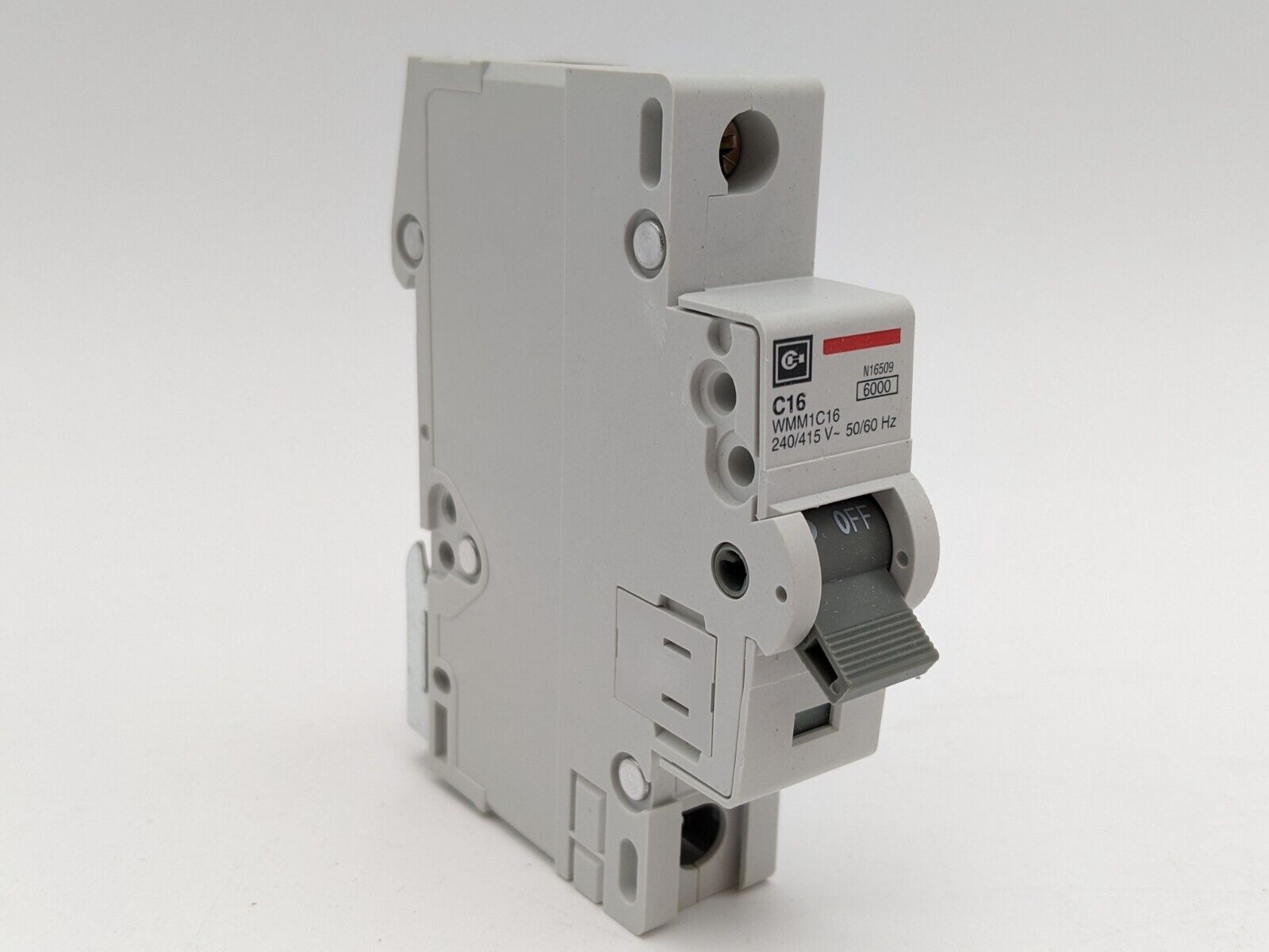 Cutler Hammer	WMM1C16 Miniature Circuit Breaker 16 Amp 1 Pole 6kA 240/415 VAC