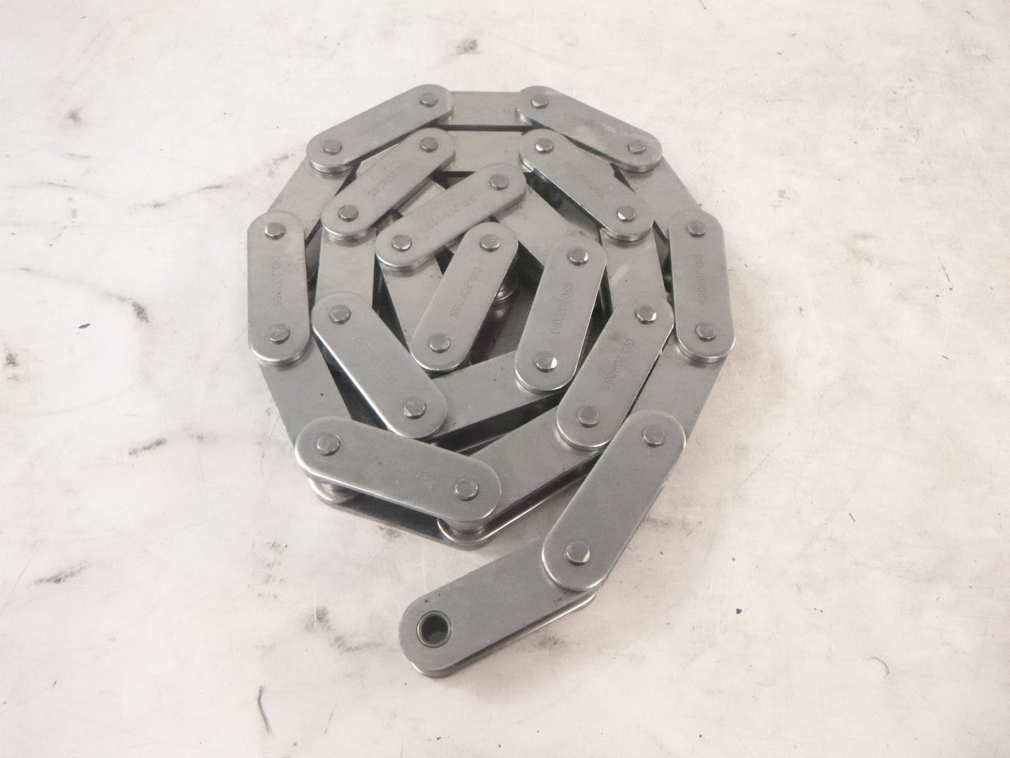 27 Link 55" Conveyor Roller Chain Stainless DID.2080SS Steel