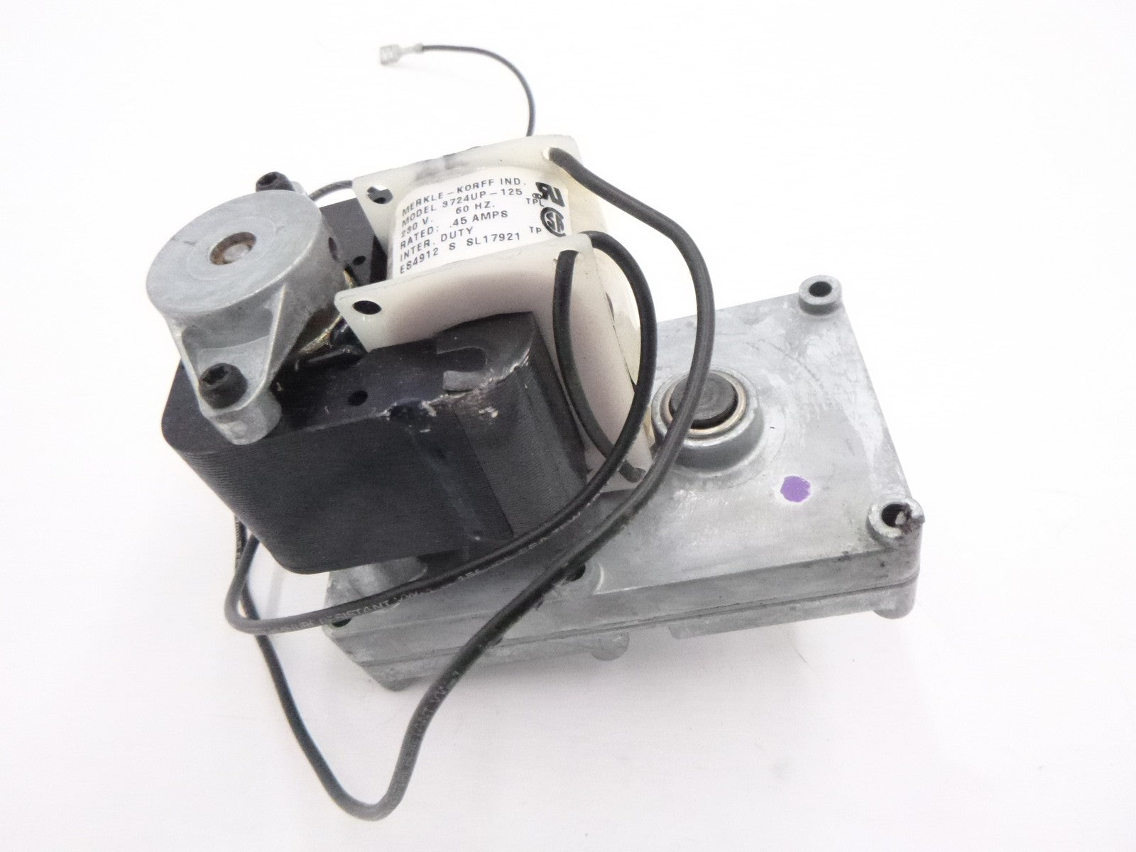 Merkel-Korff 3724UP-125 Replacement Motor for APW Toaster 230V 60Hz .45A