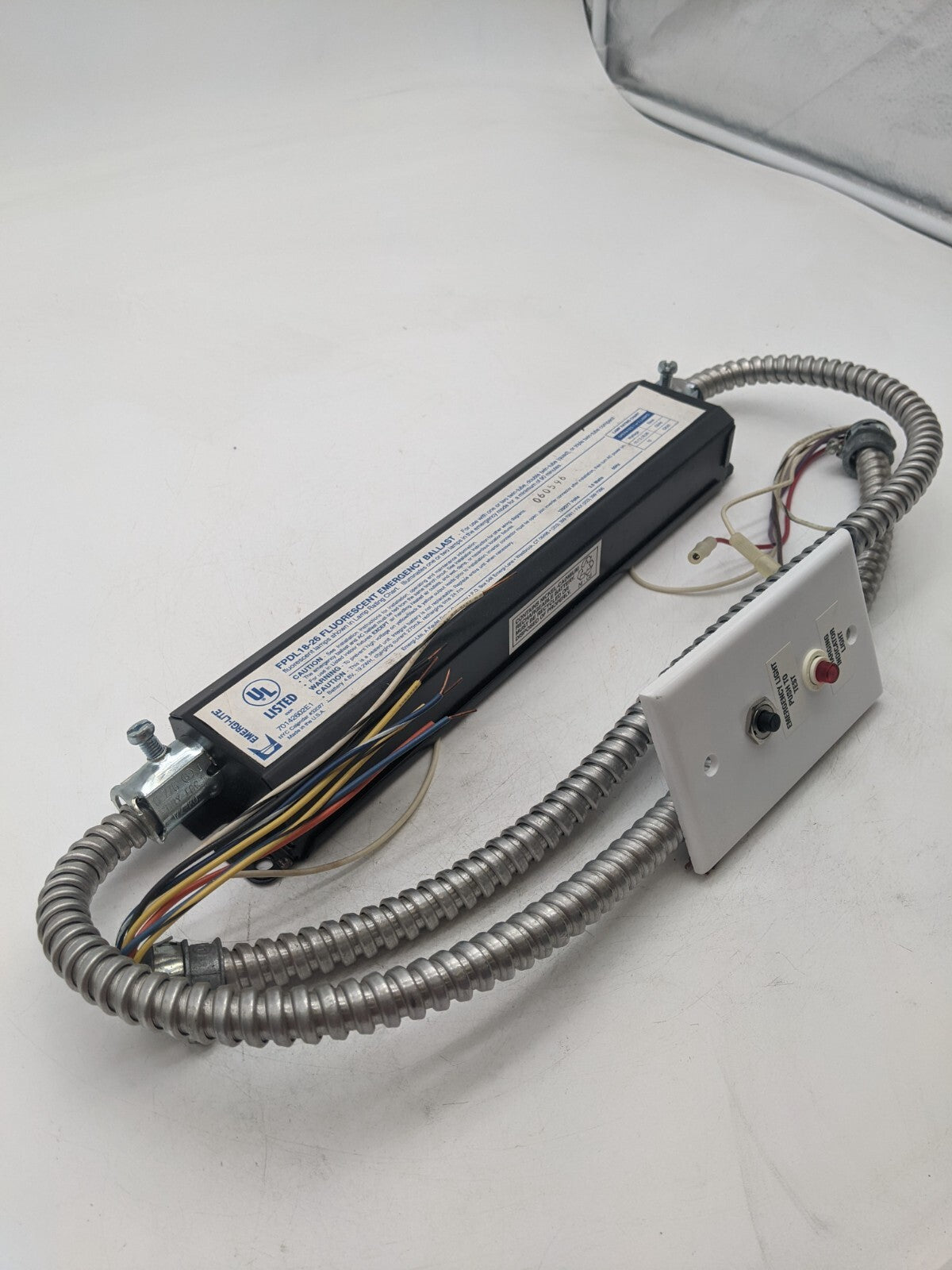 Emergi-Lite FPDL18-26 Fluorescent Light Ballast Battery Kit 120/277VAC 3.5 Watt