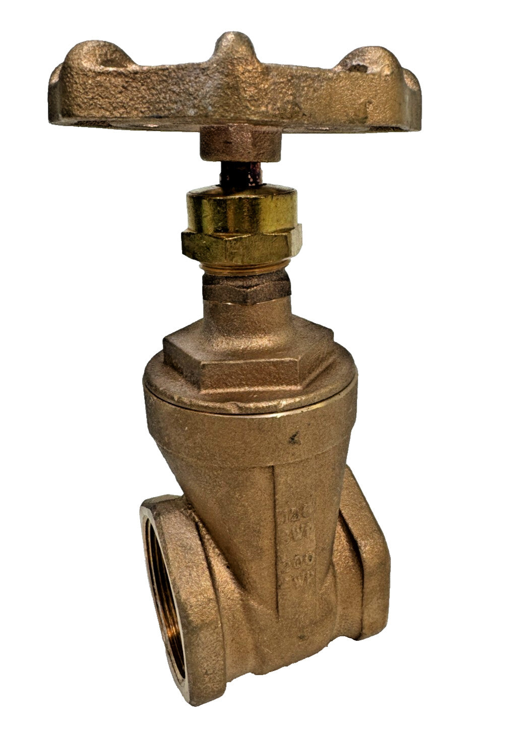 Irrigation Gate Valve NIBCO T-113 2" NPT 125-S / 200-WOG, Non-Rising Stem Bronze
