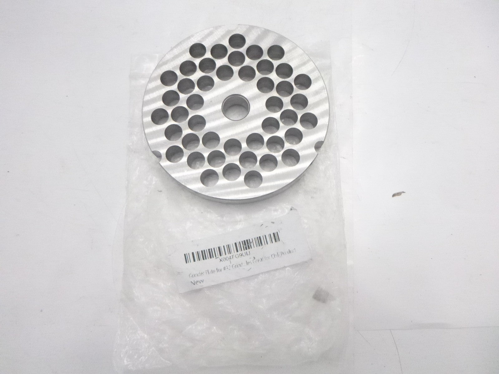 Hobart & Biro 3/8" Hole Grinder Plate GP32-38 For #32 Grinders