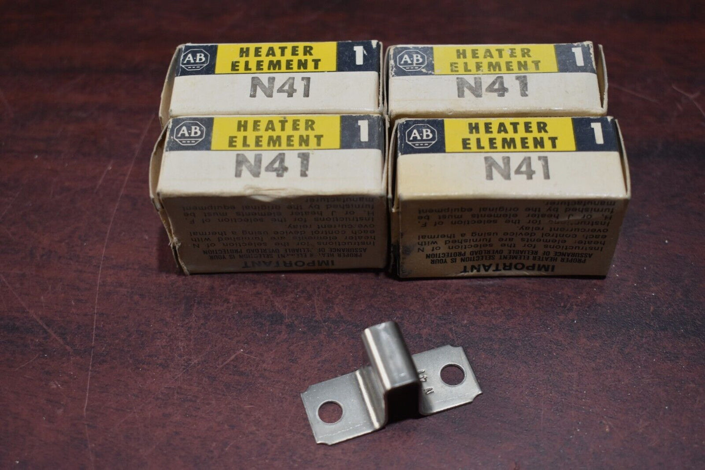 [Lot of 4] Allen Bradley N41 Heater Element NOS