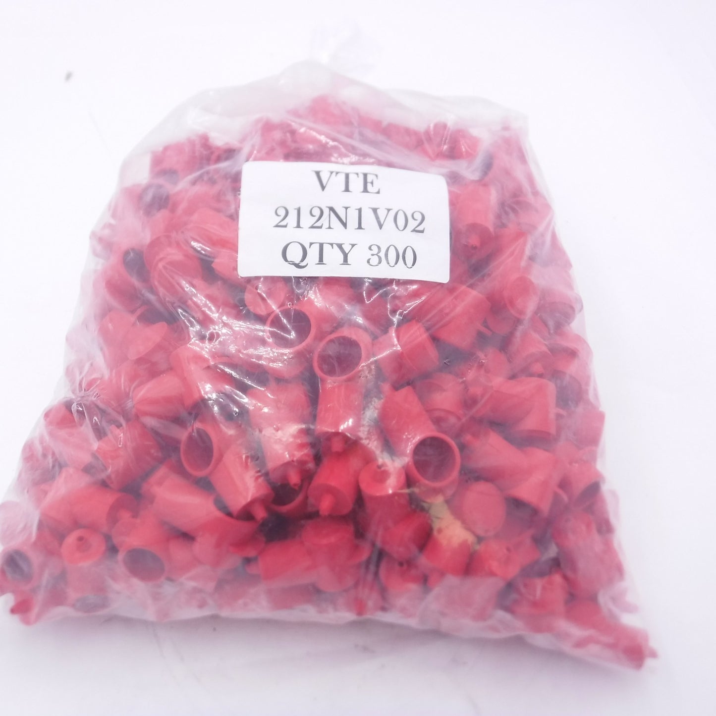 300 Pack VTE 212 Series Lug & Ring Terminal Insulators 212N1V02