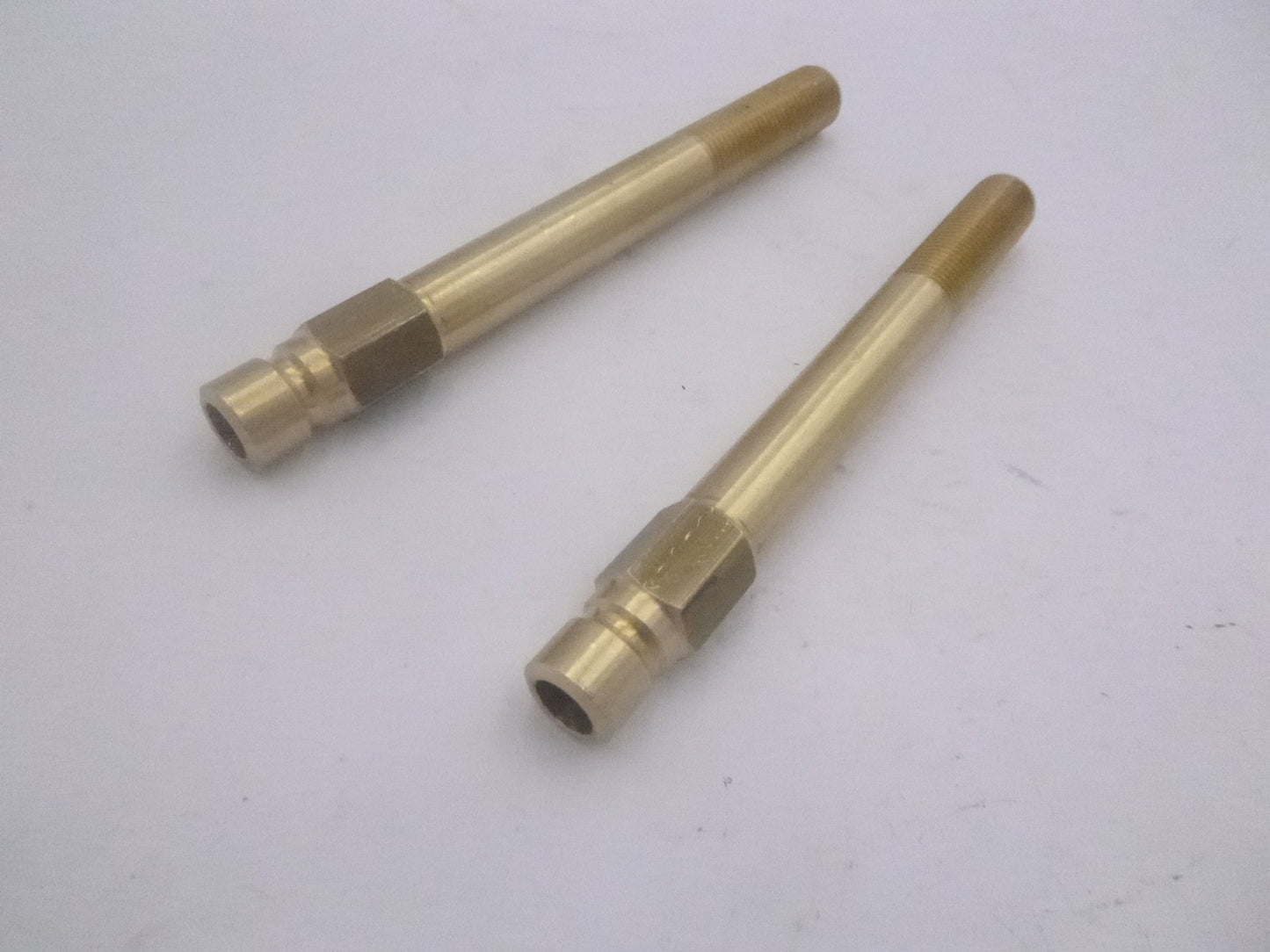 2 Pack Parker Hydraulic Hose Male Pipe Thread Extended Nipple