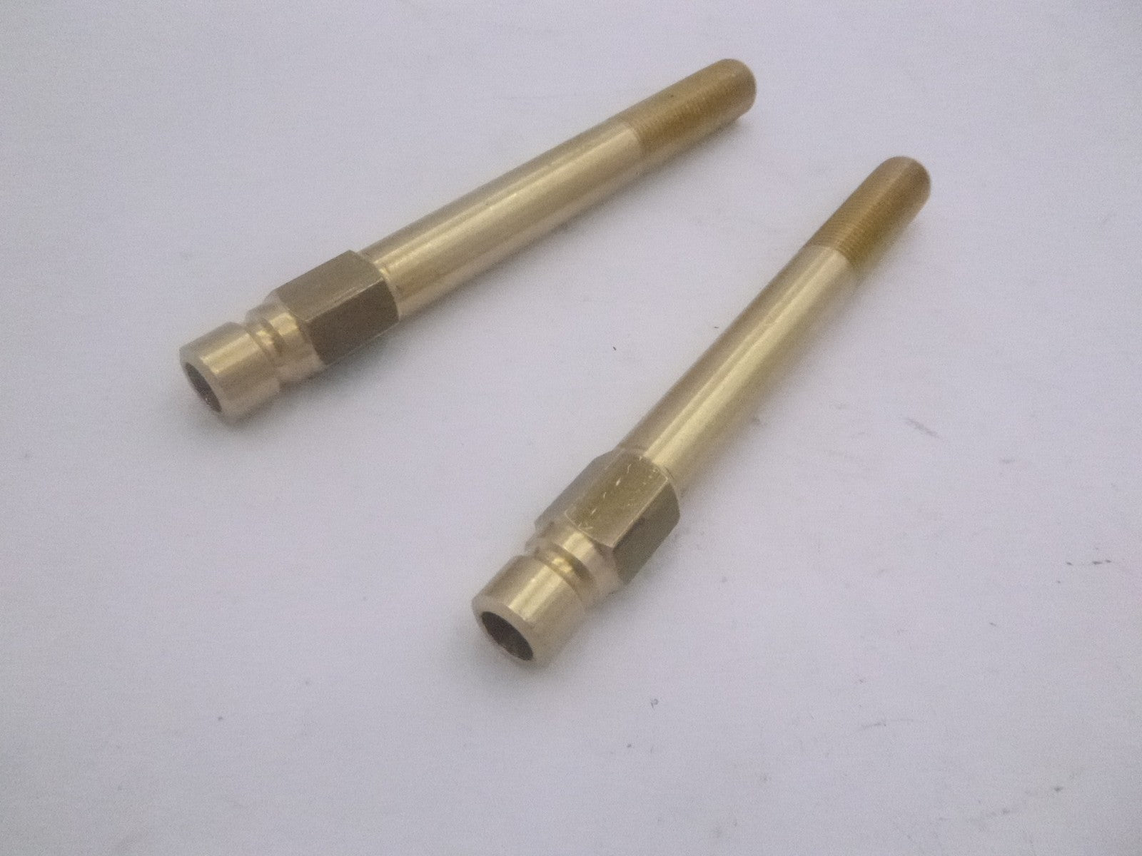 2 Pack Parker Hydraulic Hose Male Pipe Thread Extended Nipple