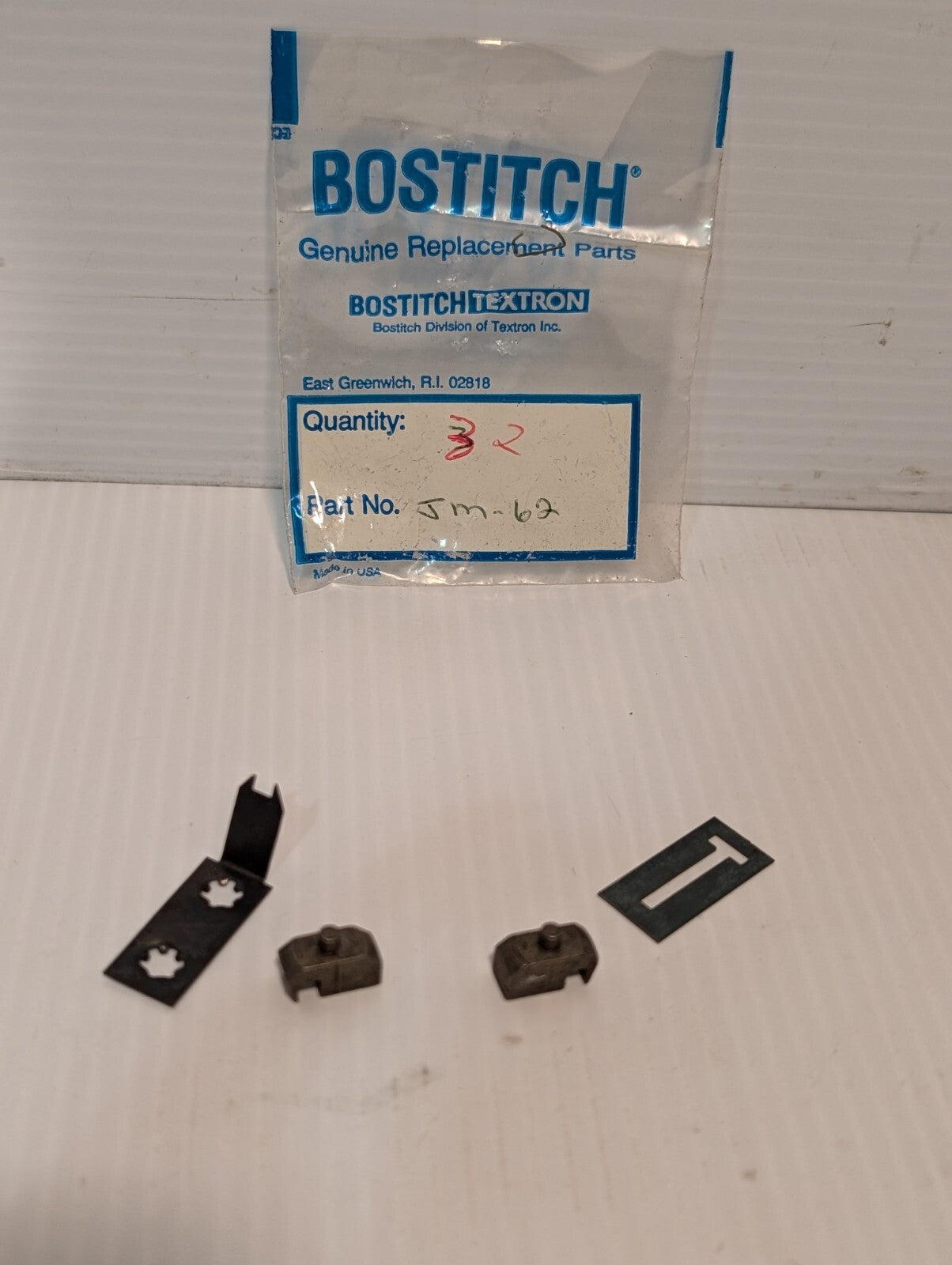Lot of 2 Bostitch Textron Genuine Replacement Parts JM-62