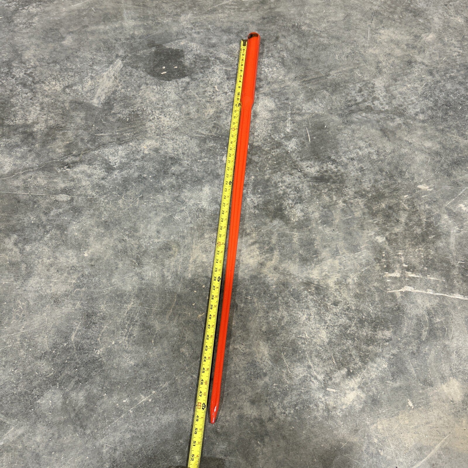 49" Hay Bale Spears Fork Tine Spike Skid For Tractor Or Skid Steer (Lot of 10)!