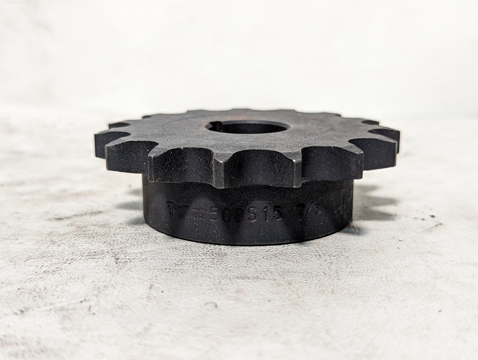 Martin 50BS15 7/8 bored to size sprocket, 50 / 5/8 in, 0.8750 in Bore, 15 Teeth
