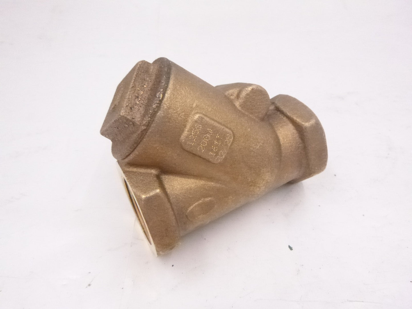 Apollo 61Y21601 1-1/4" Bronze Y-Check Valve NPT Threaded 200W Brass