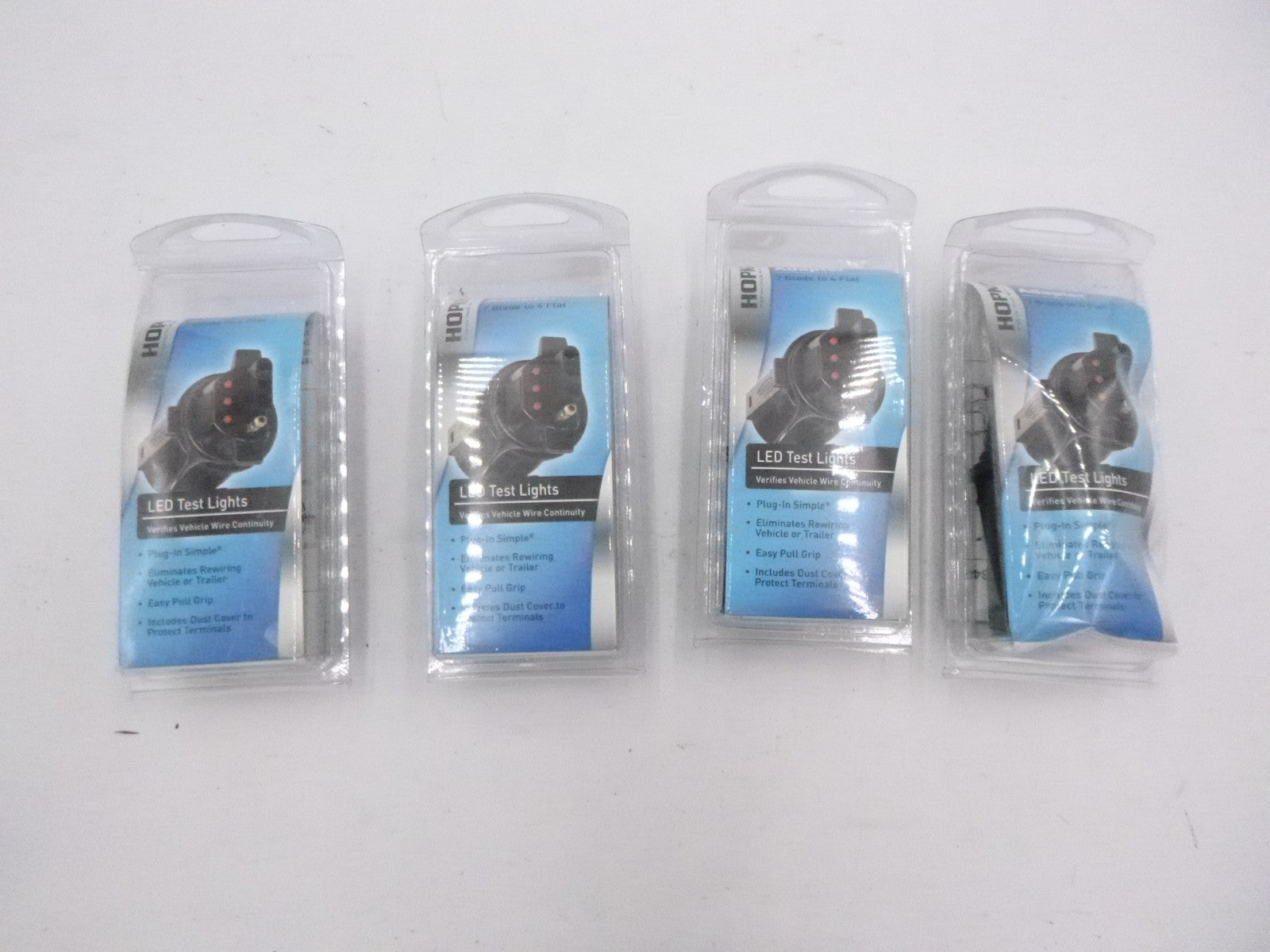 4 Pack Hopkins Towing Trailer Wiring Adapter 47345