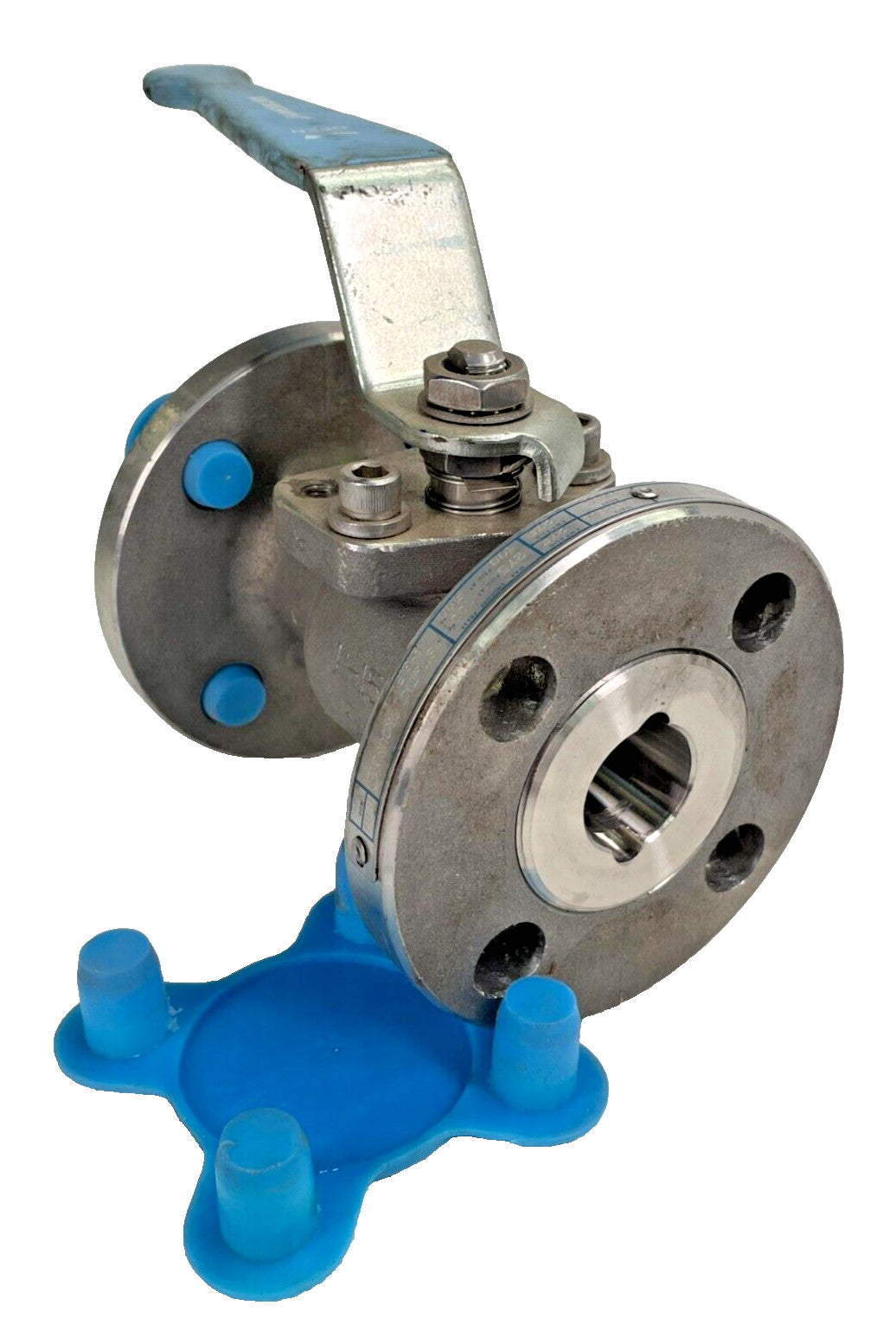 JAMESBURY 6150-STGR-31-3600-XT Stainless Steel Ball Valve 1" Class 150 Lever Op.
