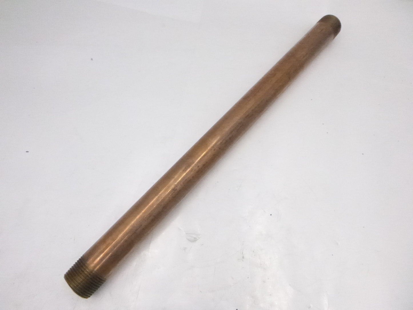 18"Length x 1"Diameter Brass Pipe Nipple Fitting w/ Male Threads