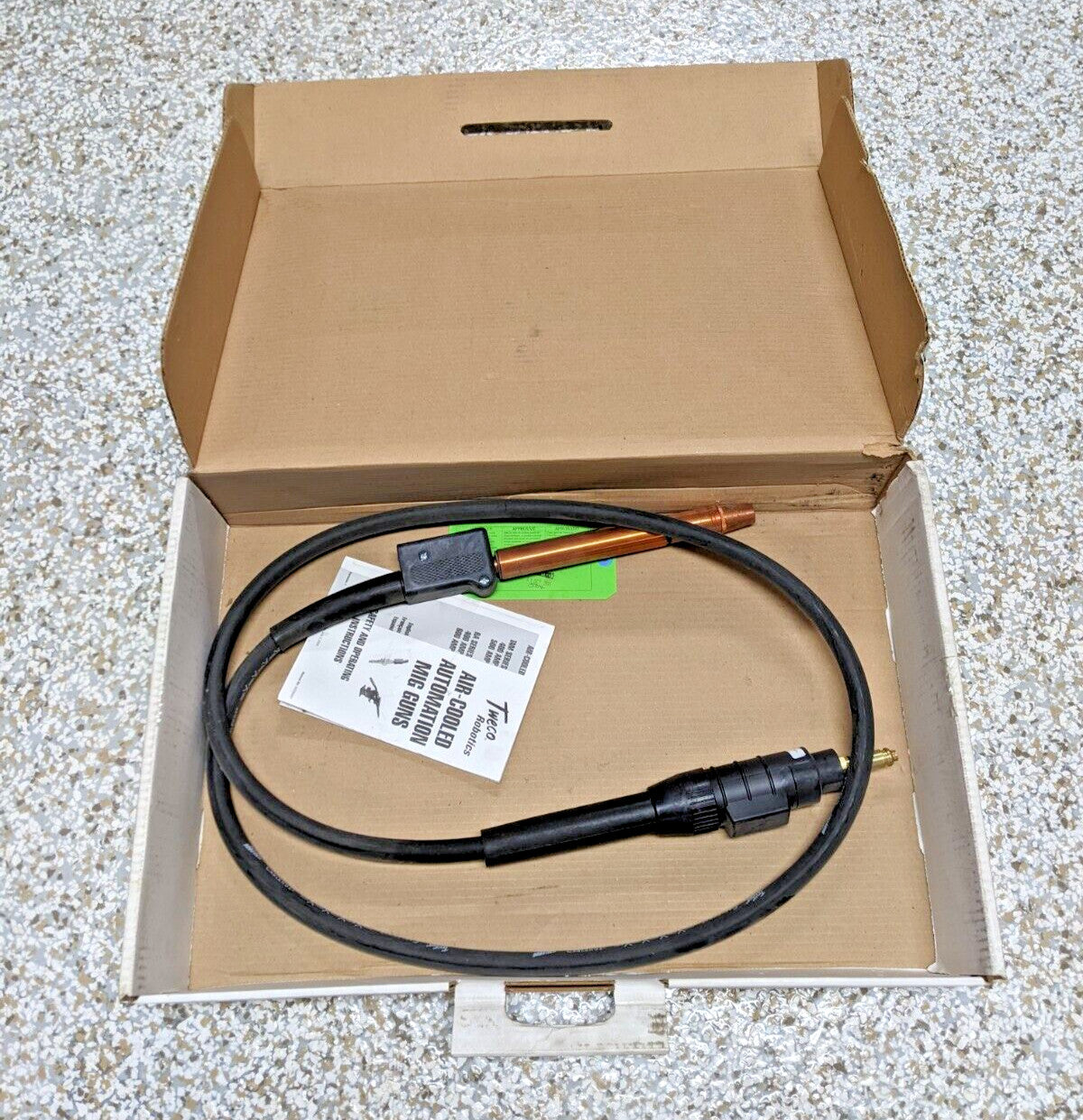 Tweco Robotics TAM4083545 3040-1104 Auto-Gun Air-Cooled MIG Gun Cable 8ft