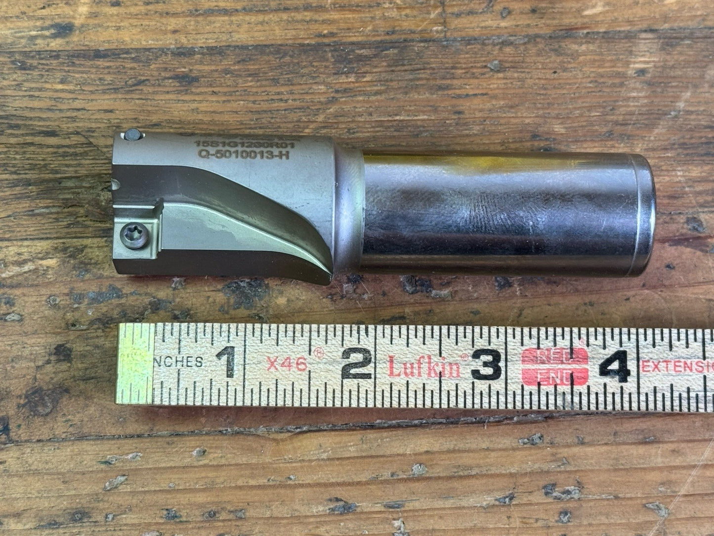 Ingersoll 15S1G1280R01 Indexable 1-1/4 Cutter Quad Bore End Mill 1" Shaft