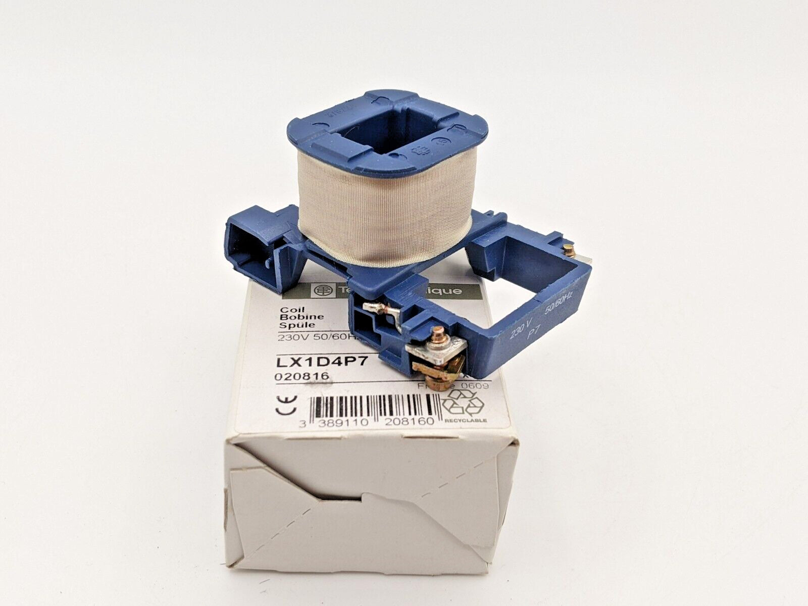 Telemechanique LX1D4P7 Contactor Replacement Coil 230 Volt 50/60 Hz Electrical