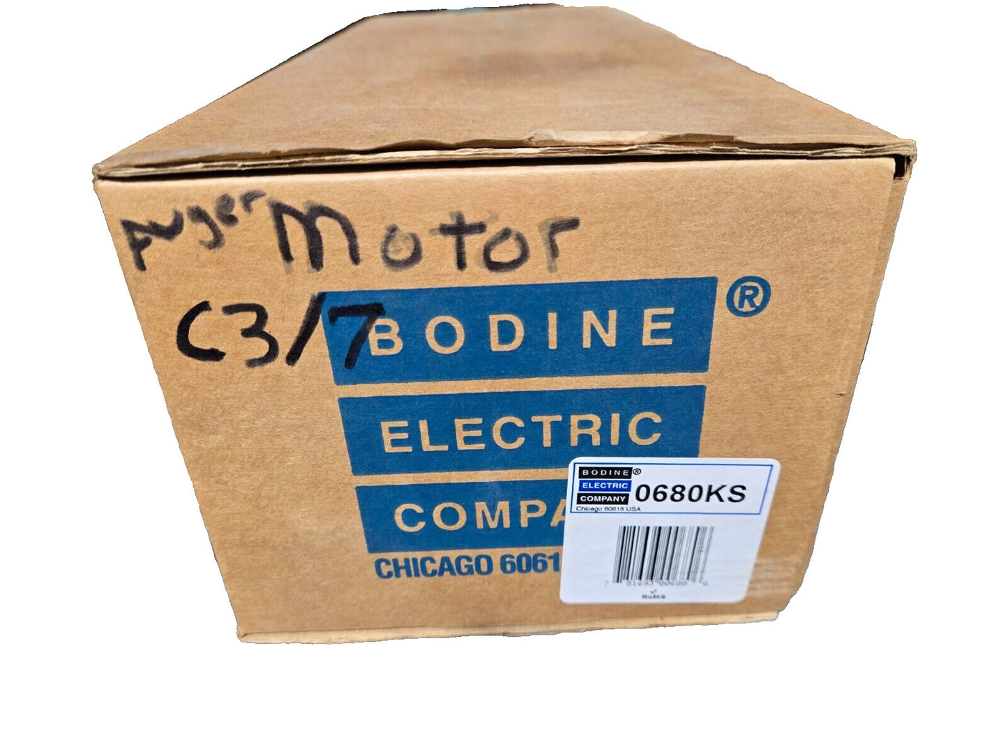 42R5BFCI-E2 Bodine Electric Company 1/6HP Gearmotor, 115V, 60Hz, 1Ph NEW