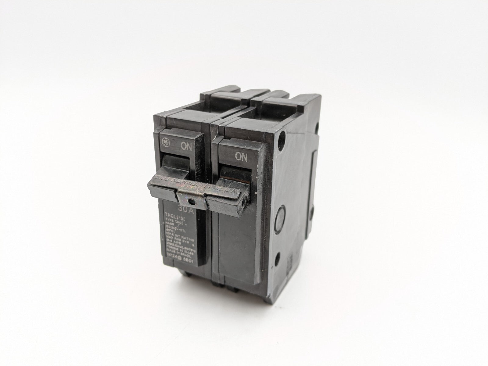 General Electric THQL2130 Plug-In Circuit Breaker 30A 240V 2P 1PH THQL 30 AMP