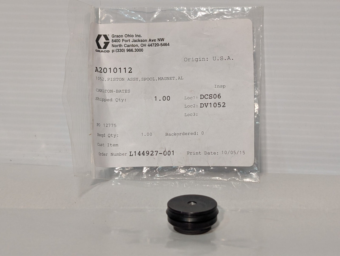 Graco A2010112 Piston Spool Magnet Assembly
